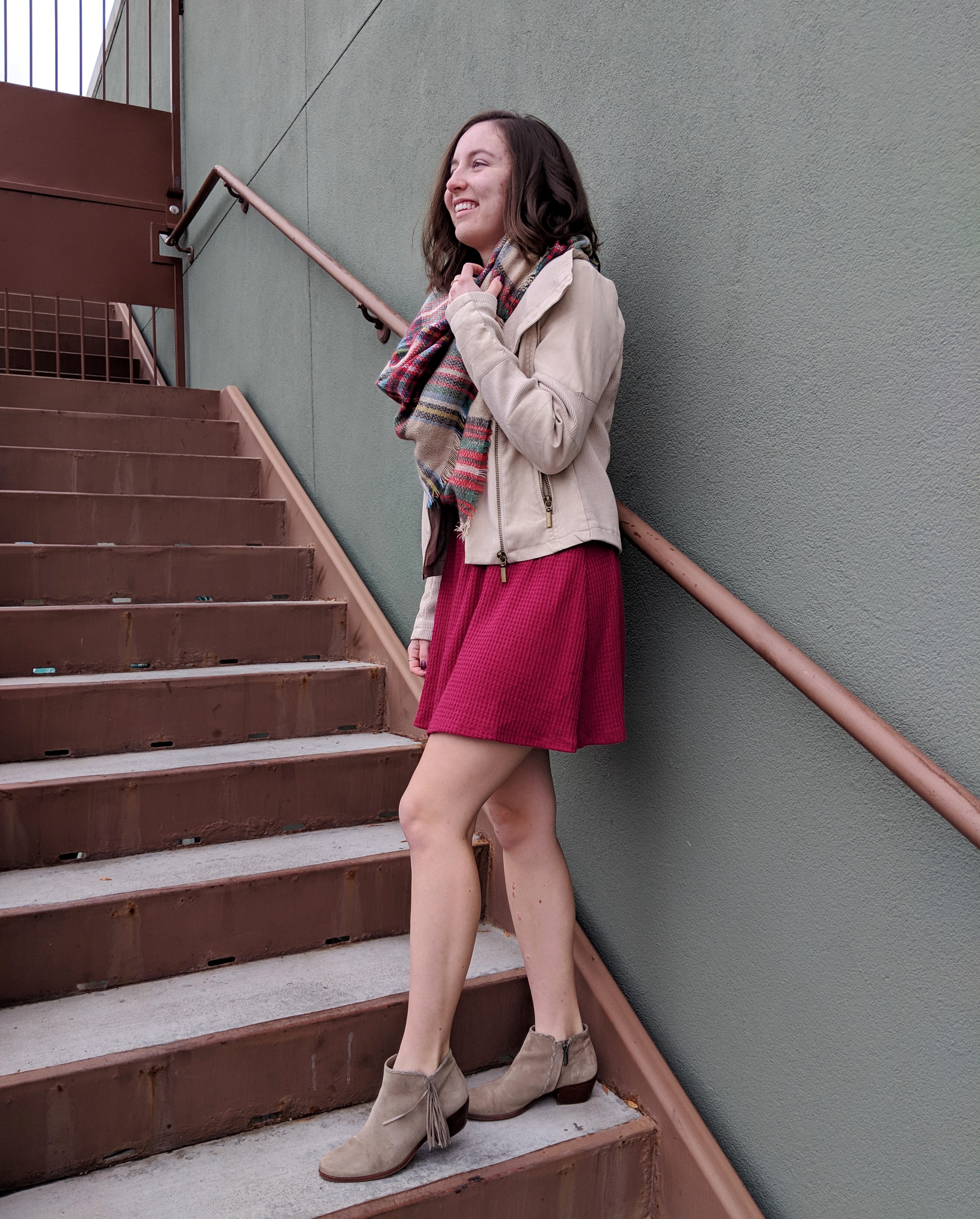 fashion forward Christmas attire