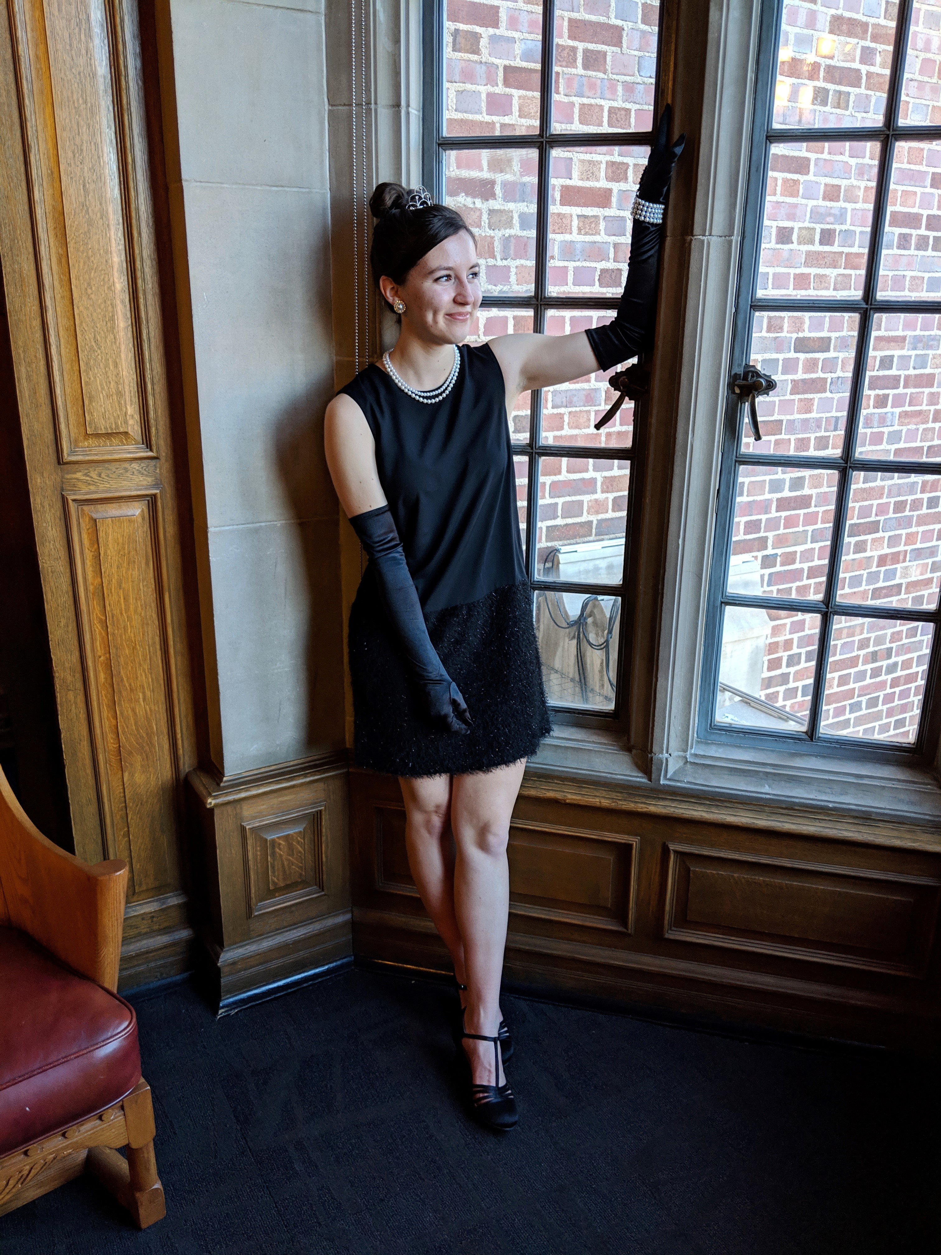 black elegant sophisticated outfit