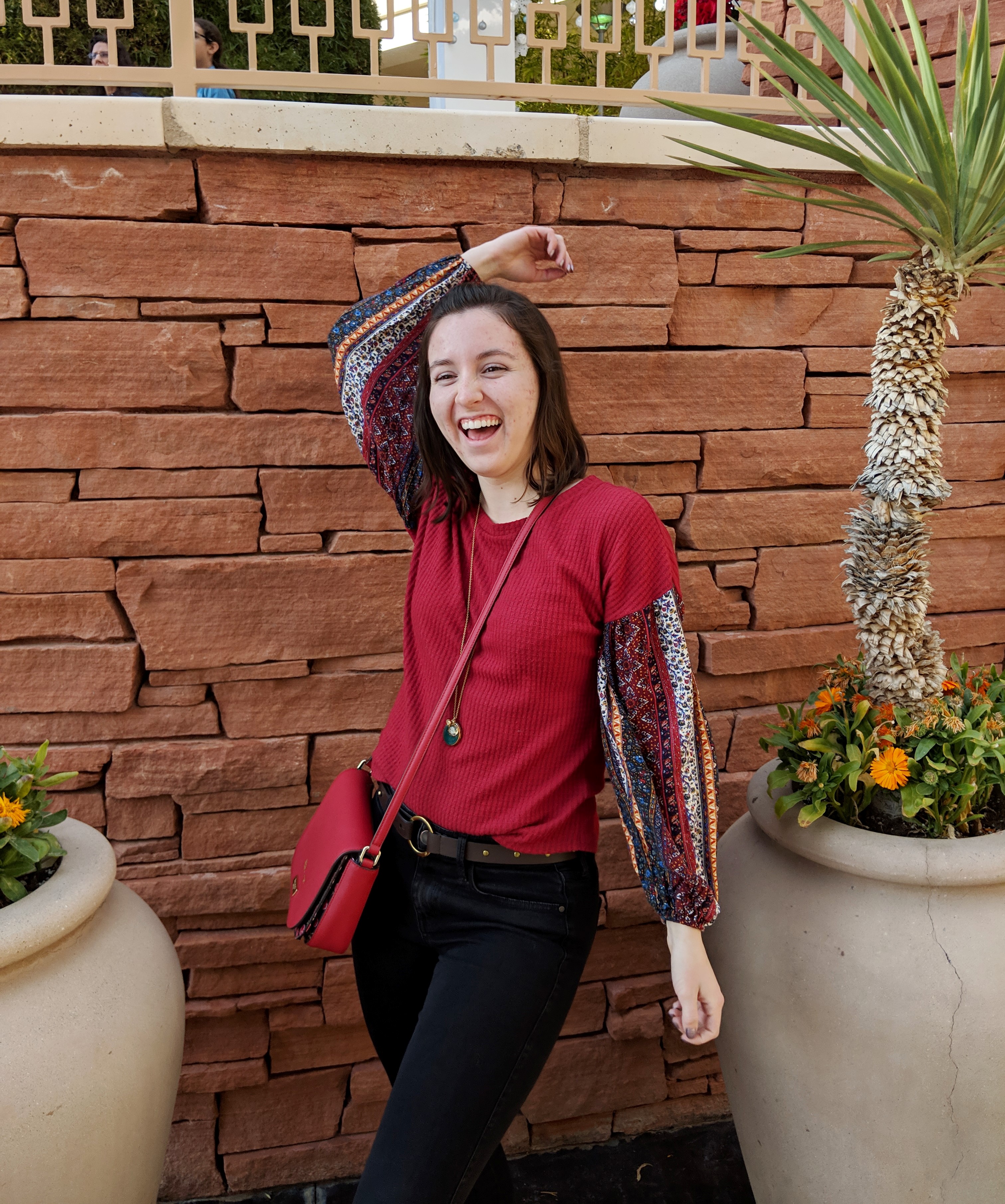 affordable clothing patterned top