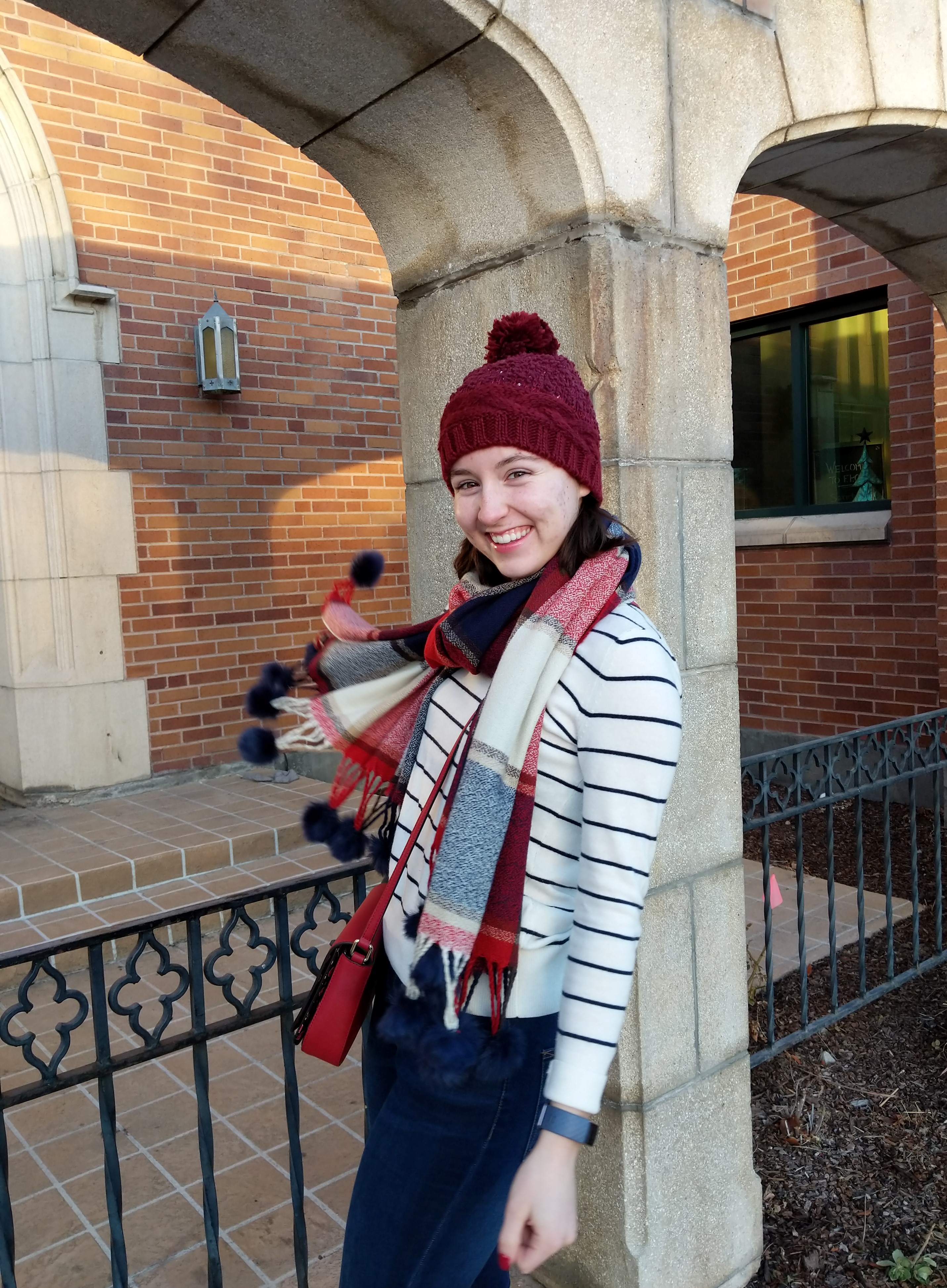 pom pom details fun fashion