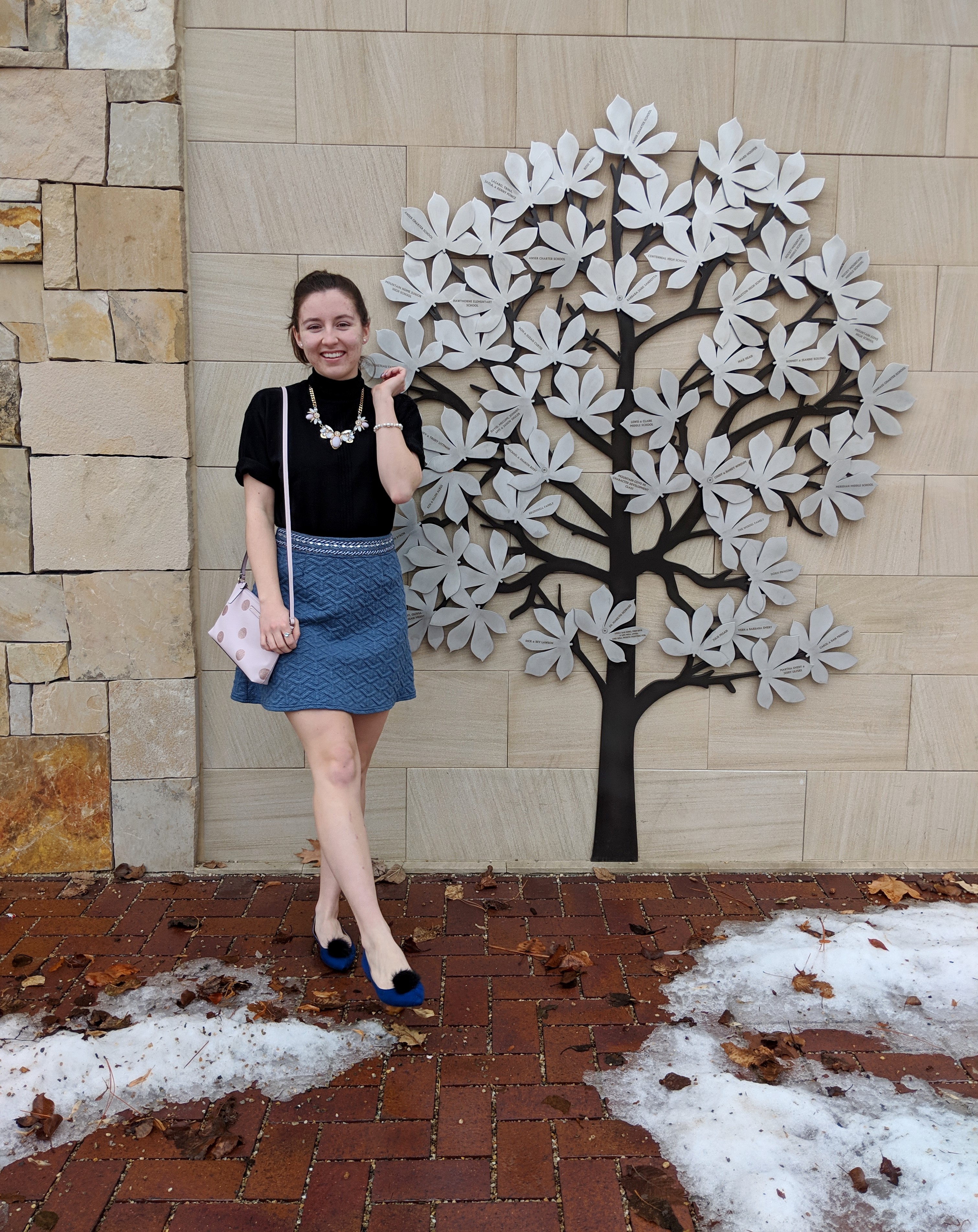 black pom pom shoe clips