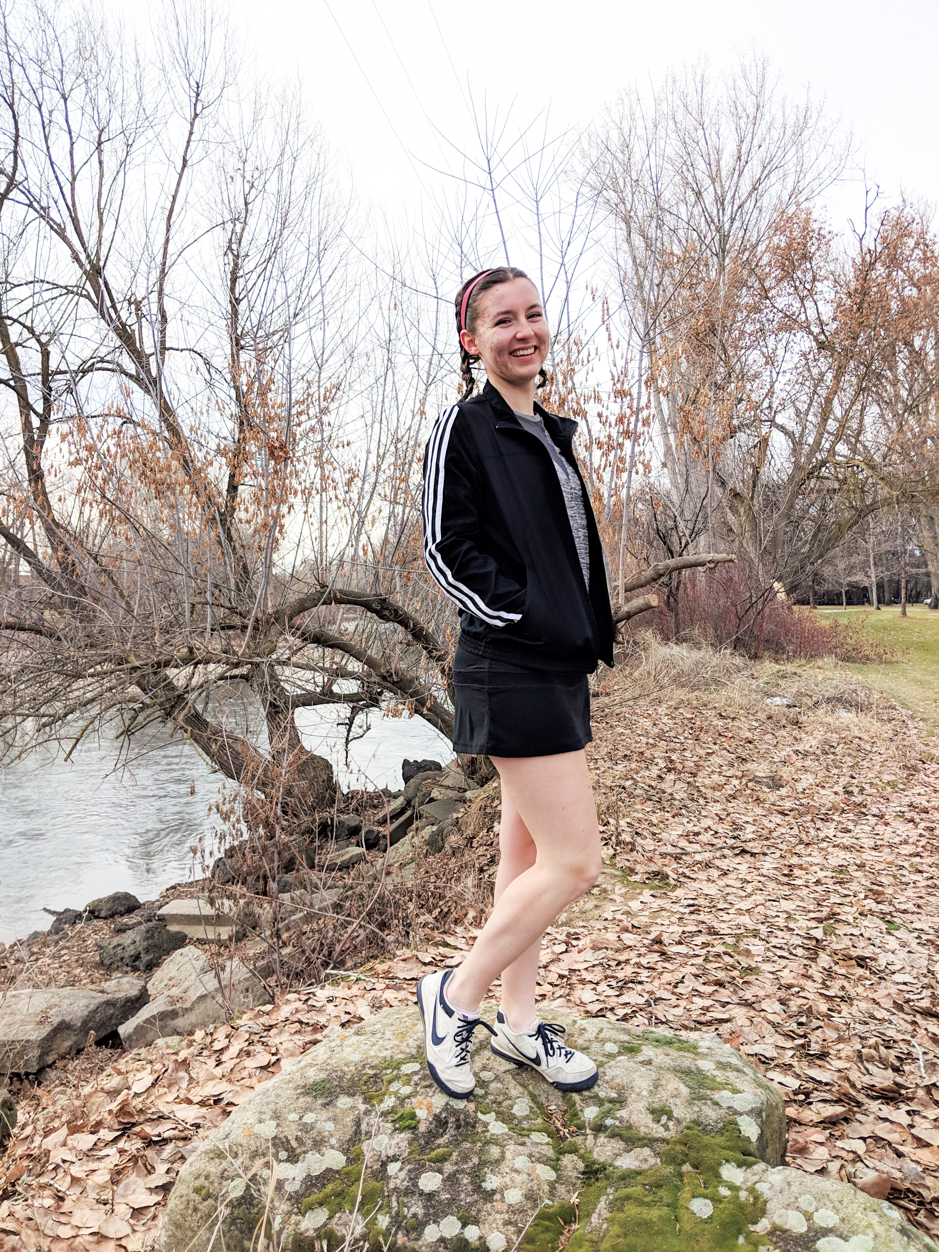 getting fit, working out, healthy lifestyle, striped sports jacket