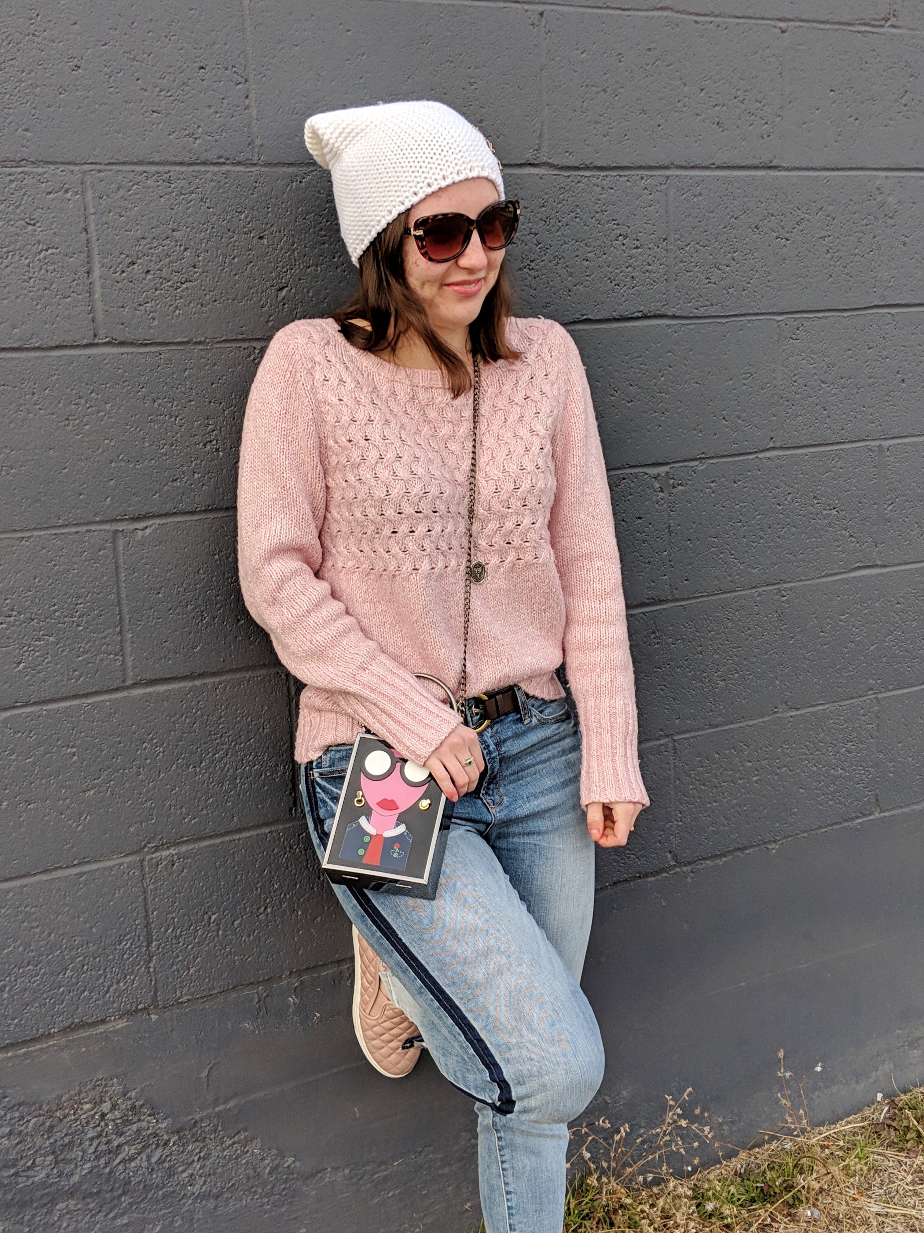 cozy and casual winter outfit