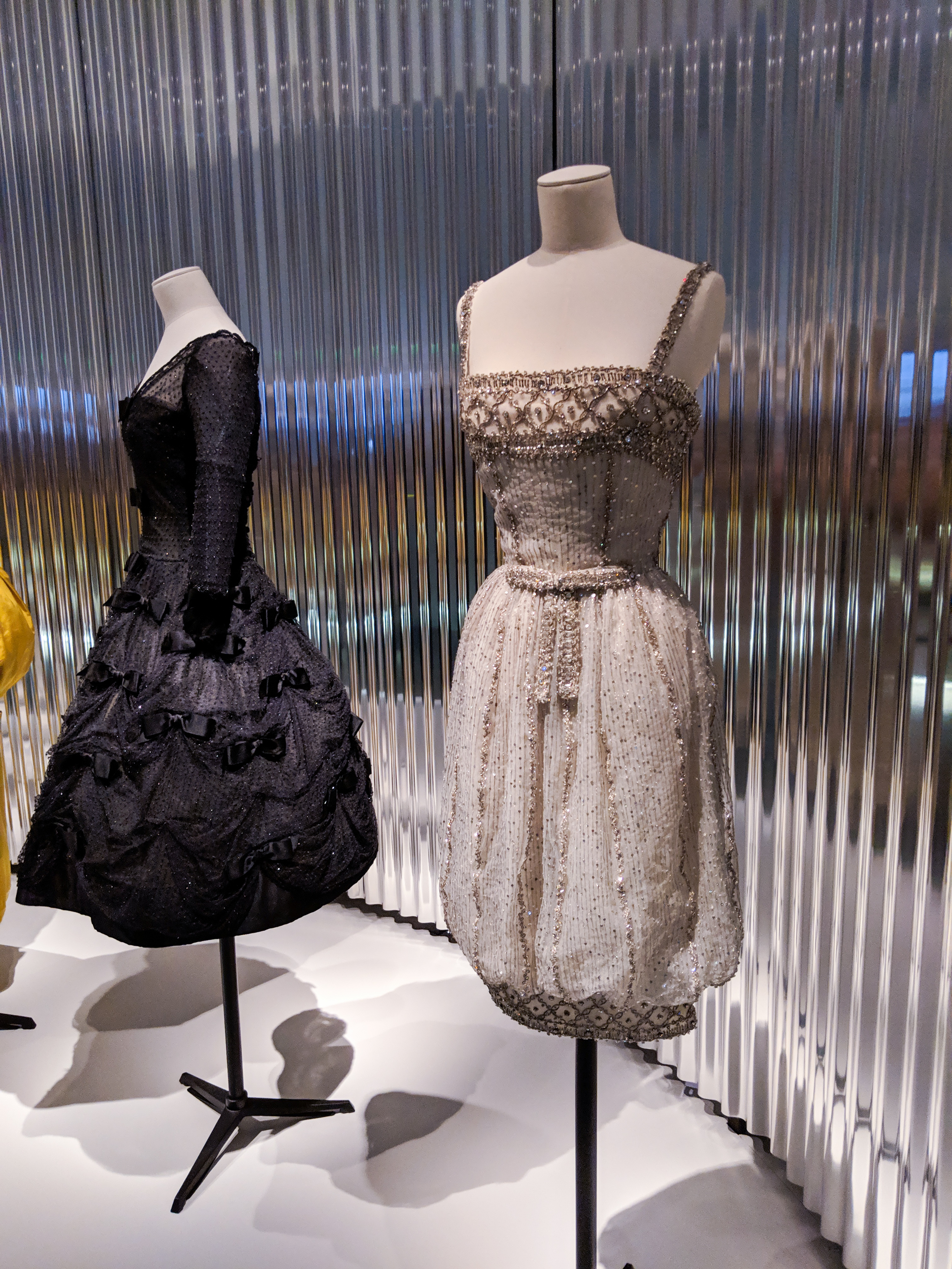 beaded Dior dress worn by Audrey Hepburn