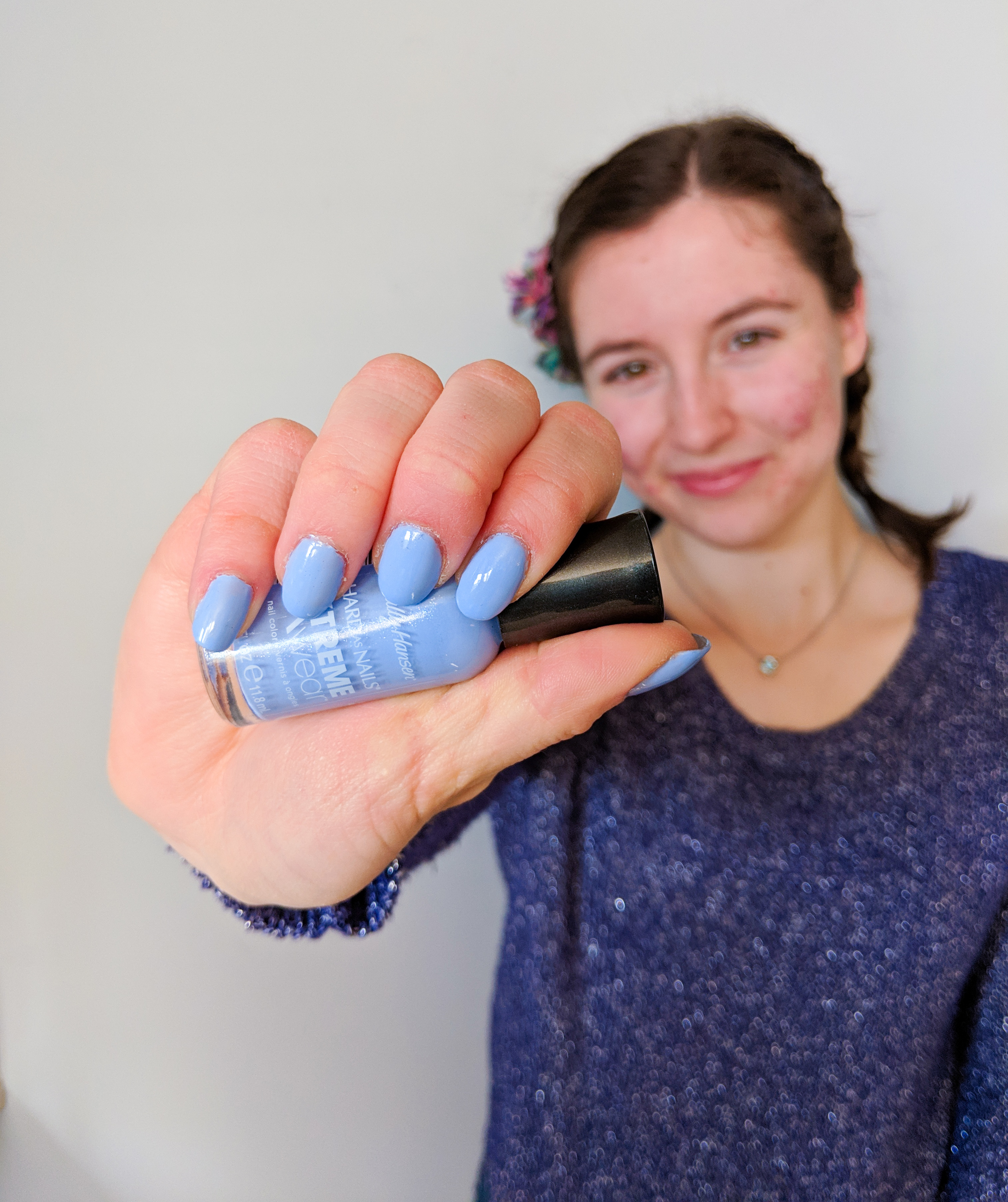 Sally Hansen Xtreme Nail Polish in Babe Blue