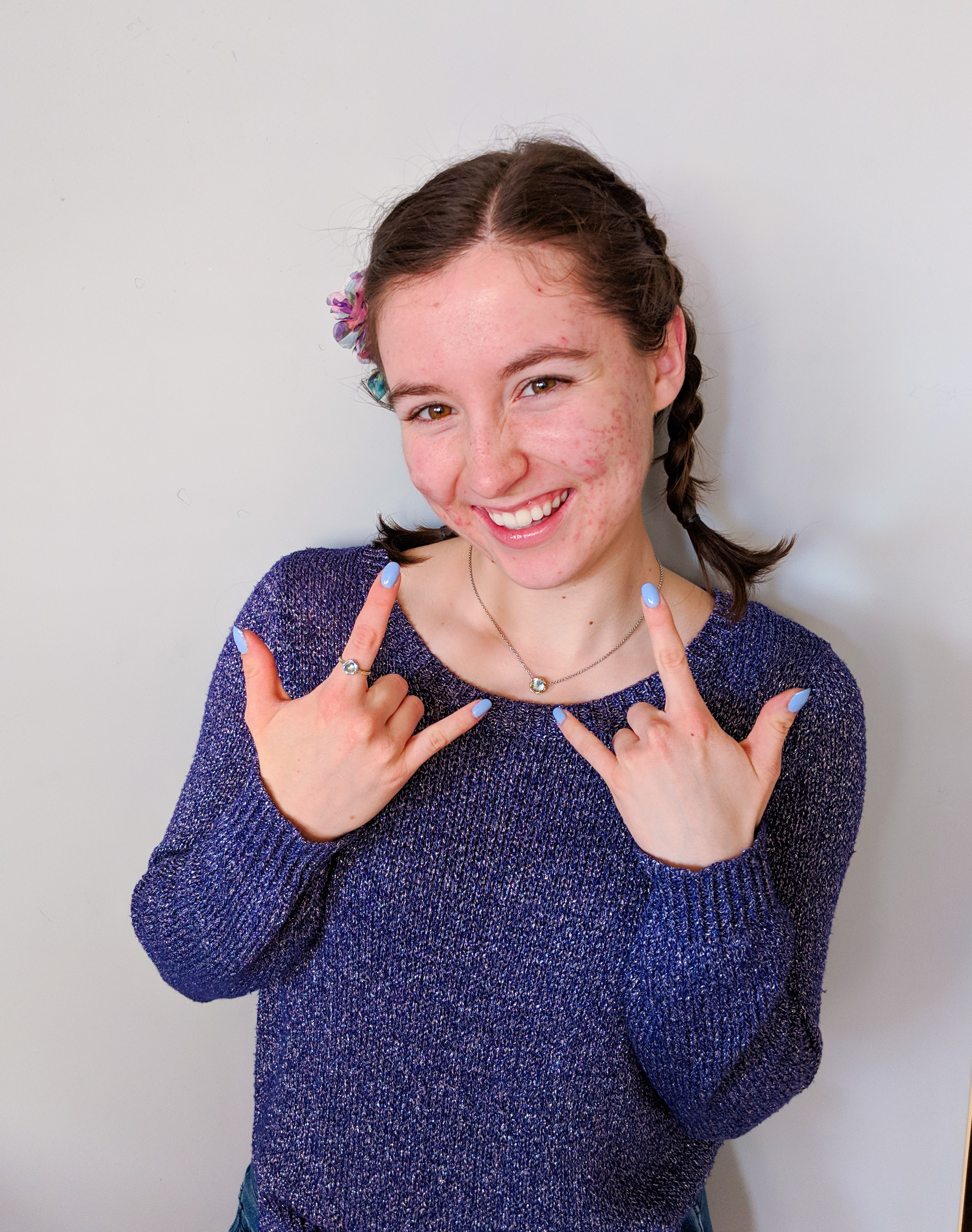 Sally Hansen Xtreme Nail Polish in Babe Blue