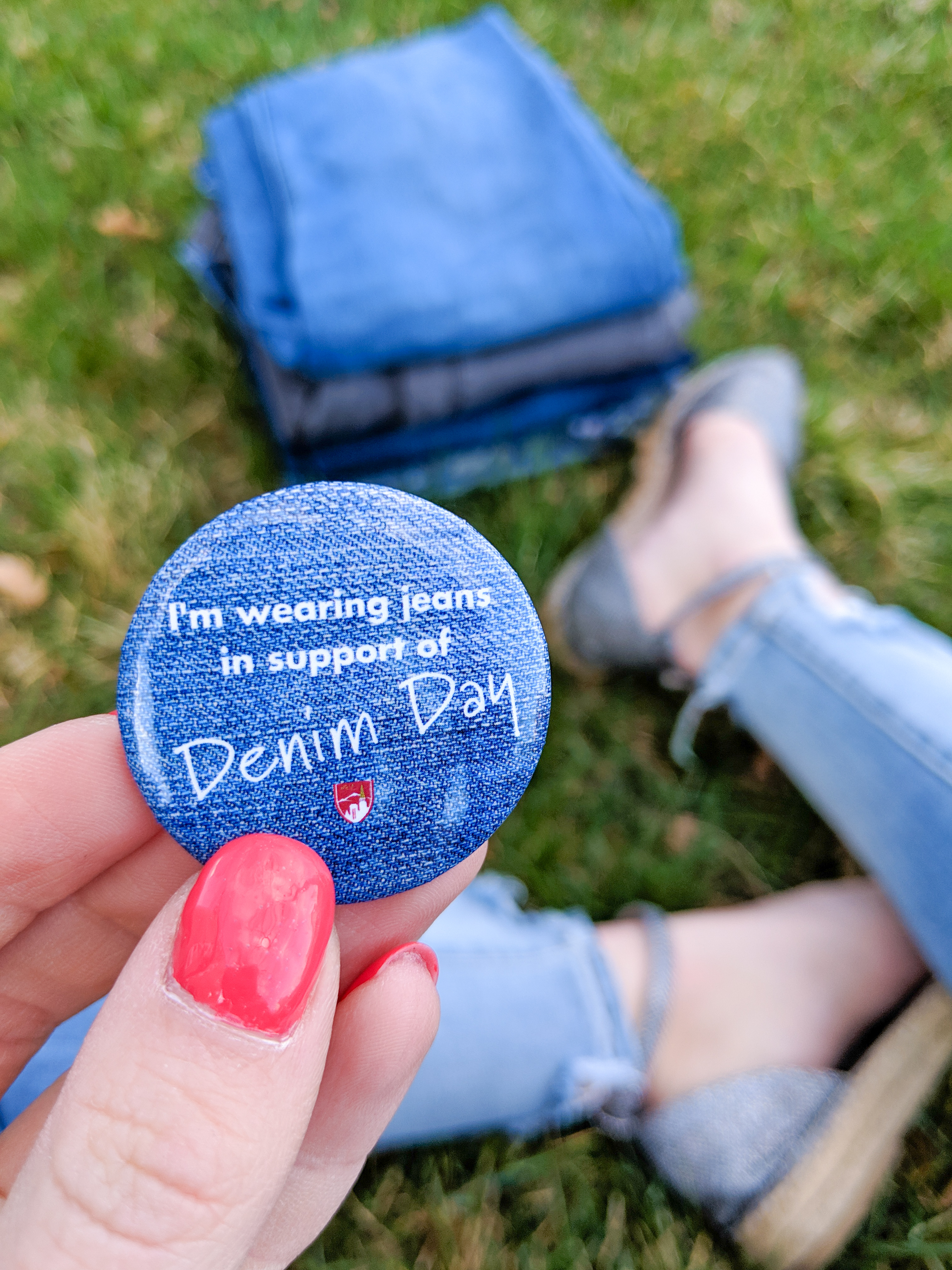 support survivors of sexual assault by wearing denim