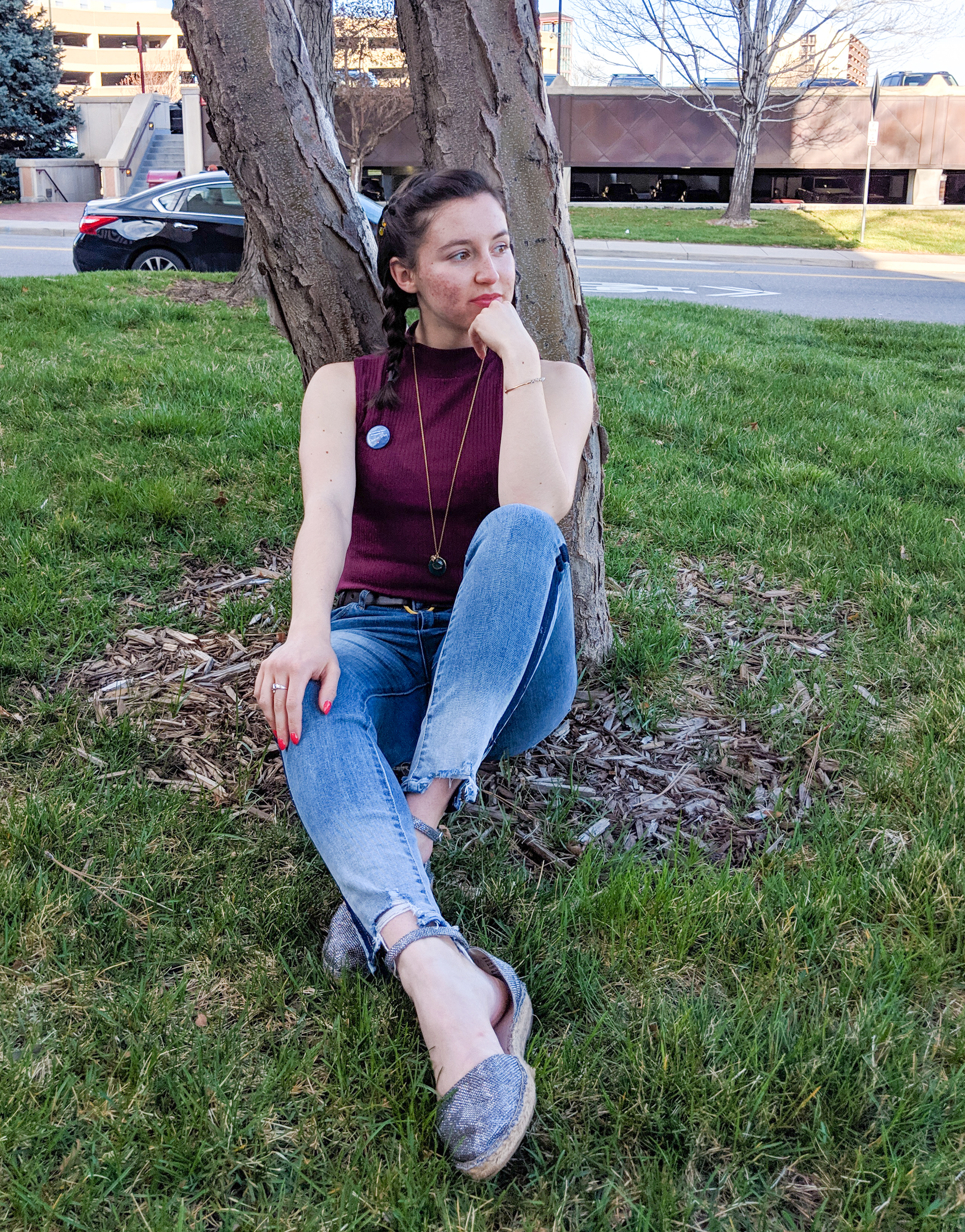 wearing jeans in solidarity of sexual assault survivors