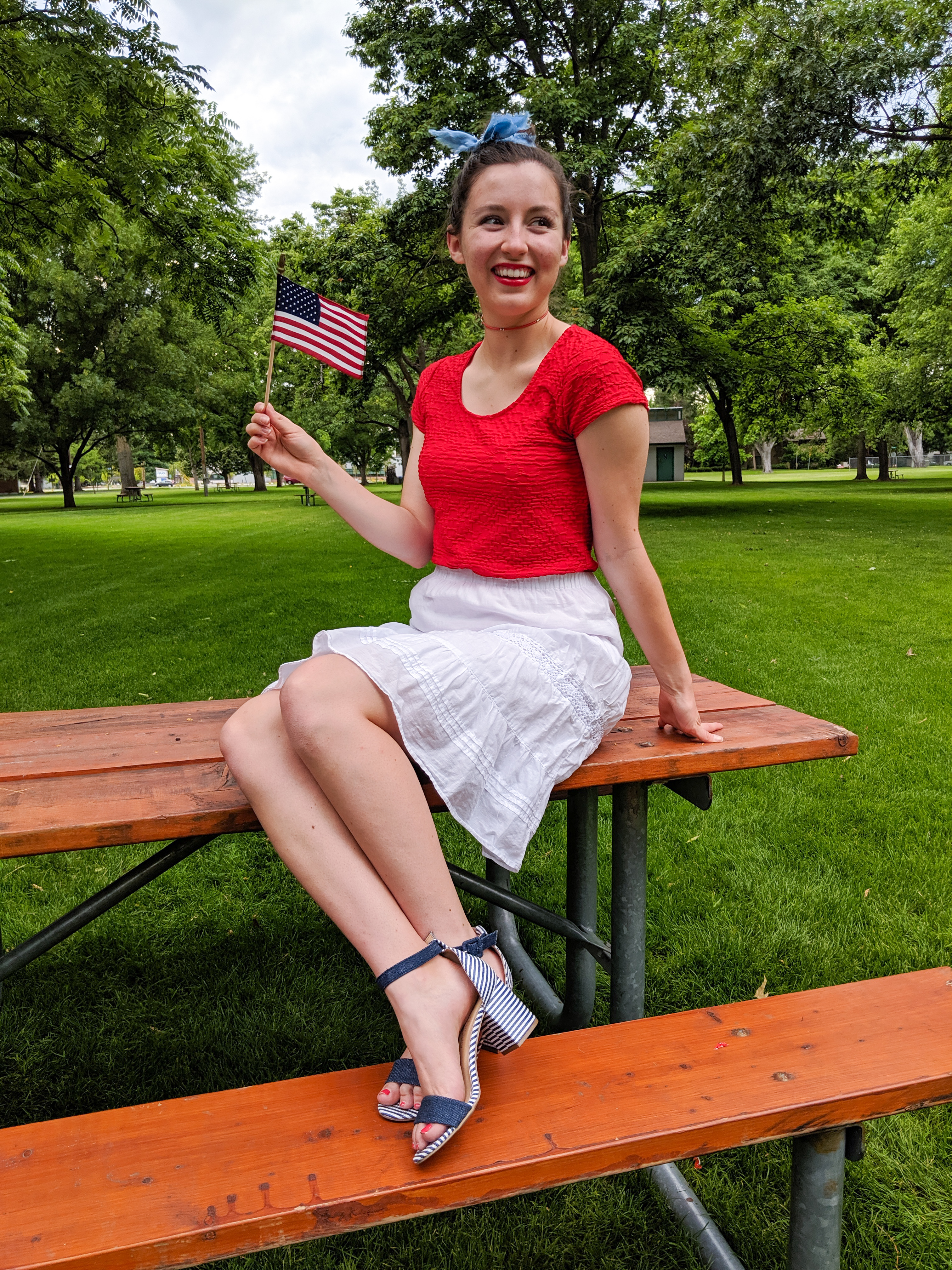 4th of july, patriotic outfit, red white and blue