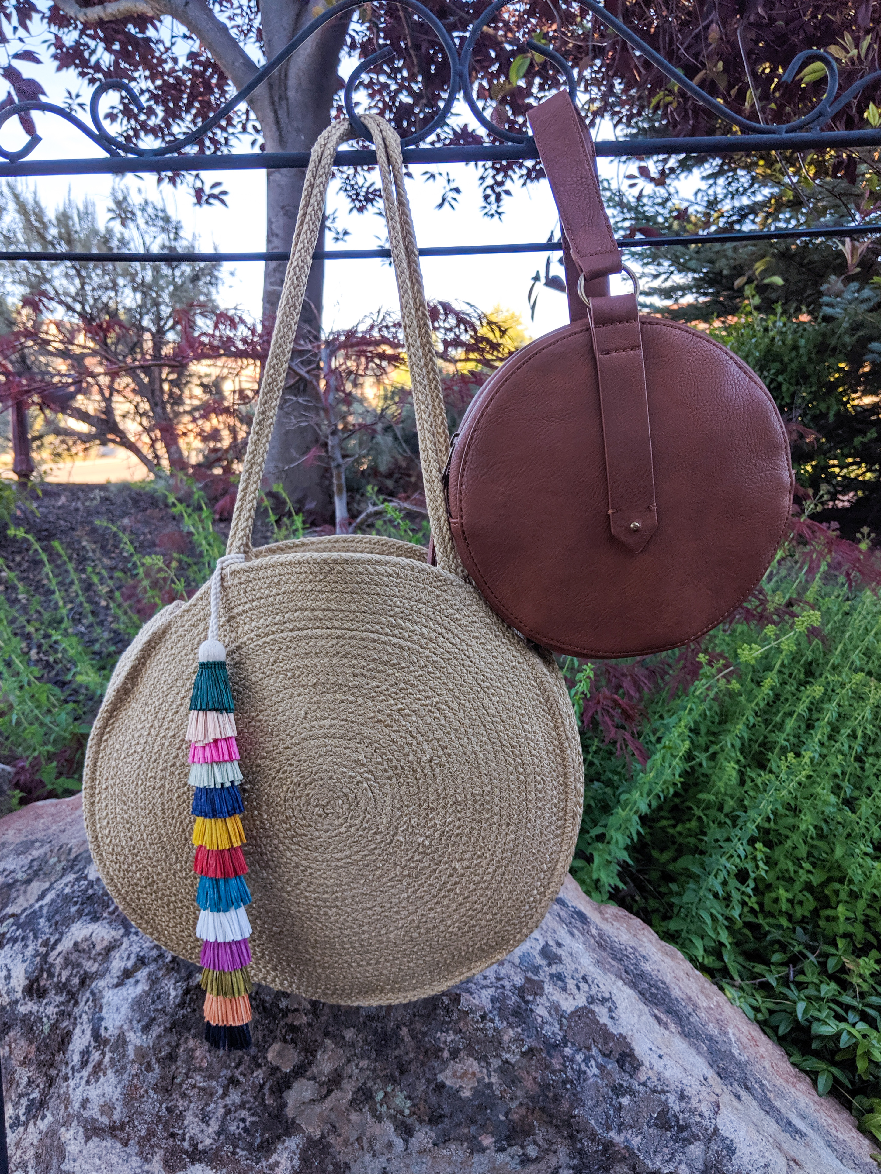 circle purses, tassel purse, Target