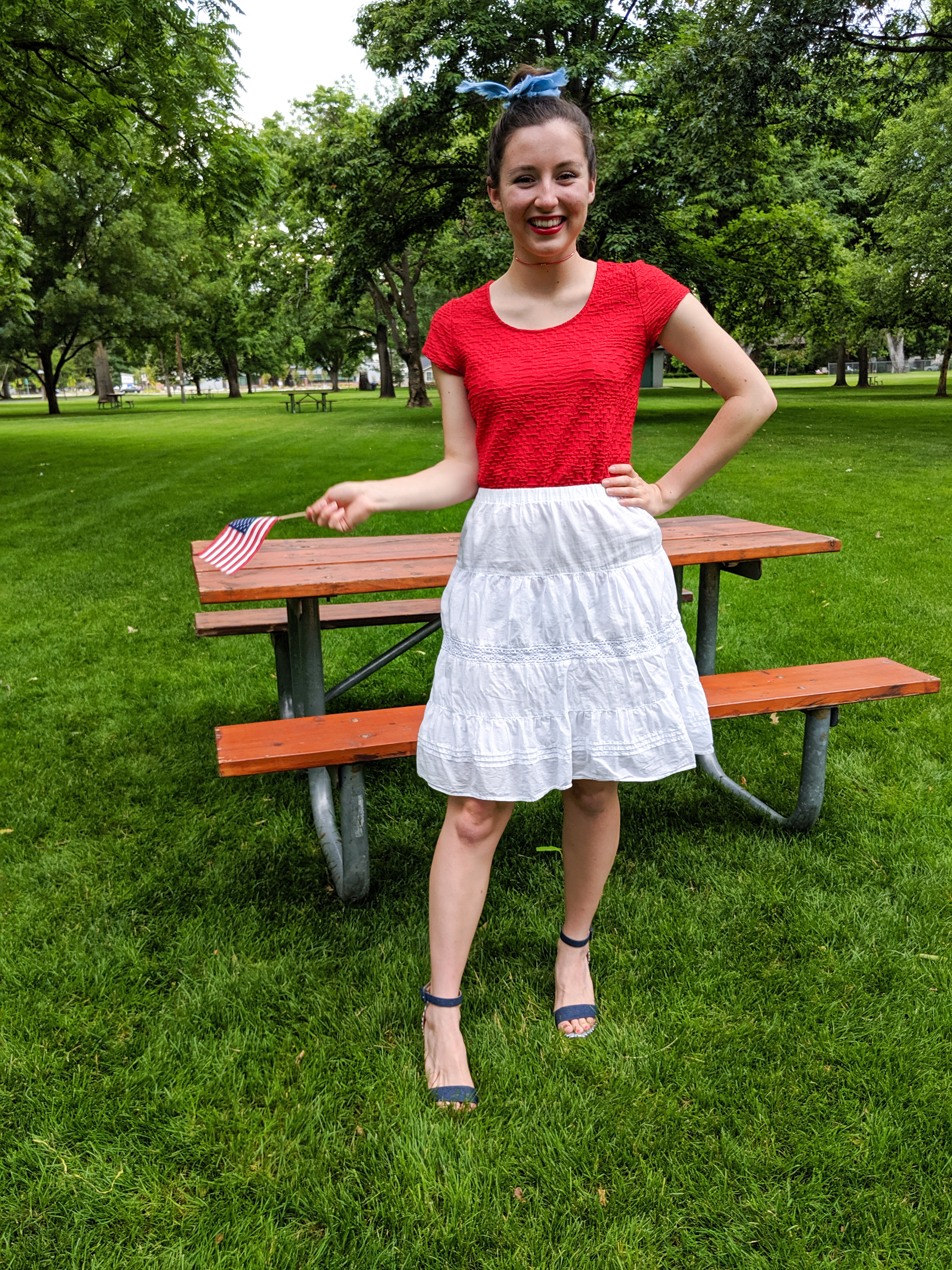4th of July outfit, Independence Day, red white and blue