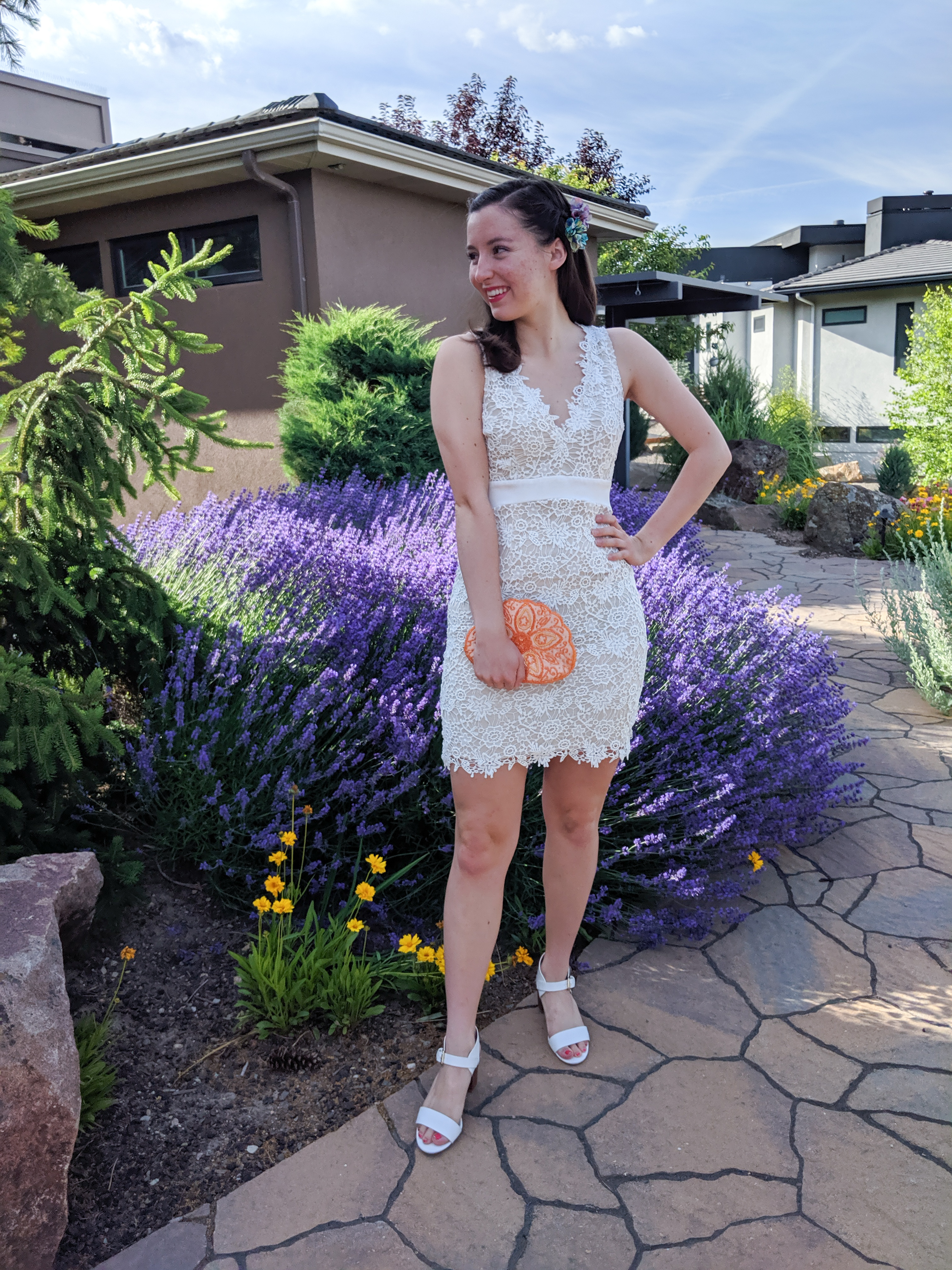 how to wear a white dress