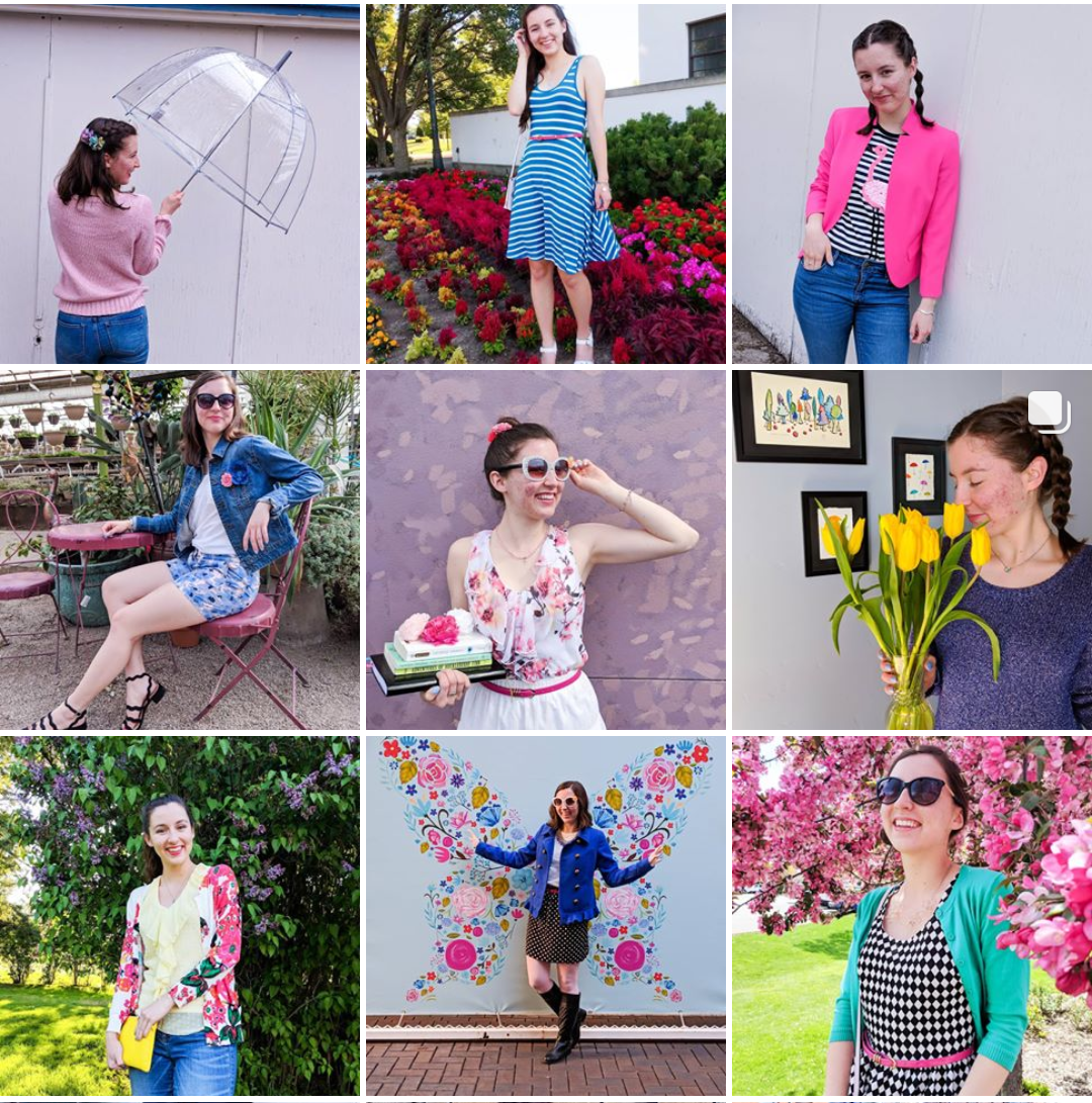 Social media, fashion blogger, Instagram