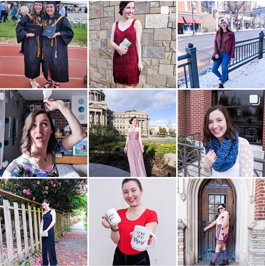 Social media, cohesive Instagram feed, fashion blogger