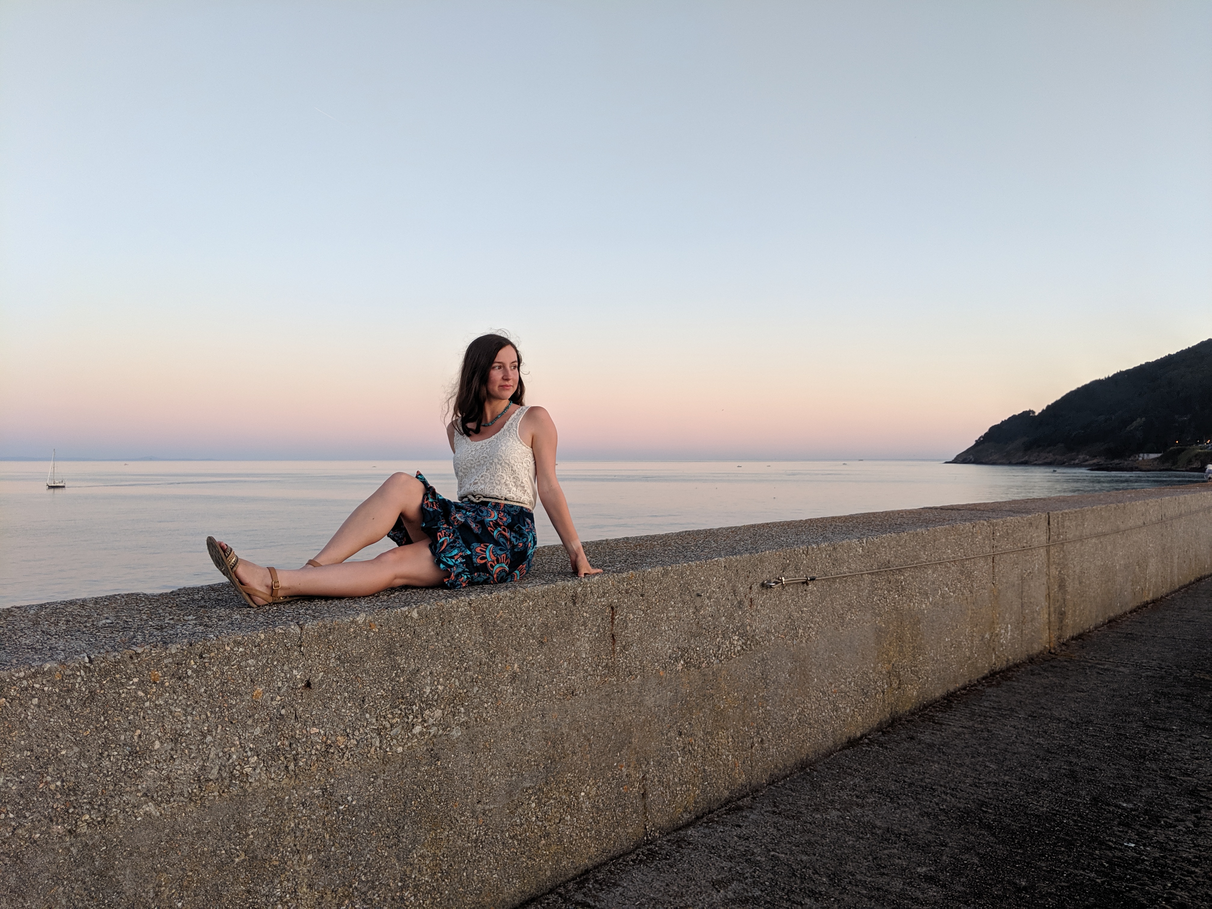 Finisterre, the end of the world, sunset,