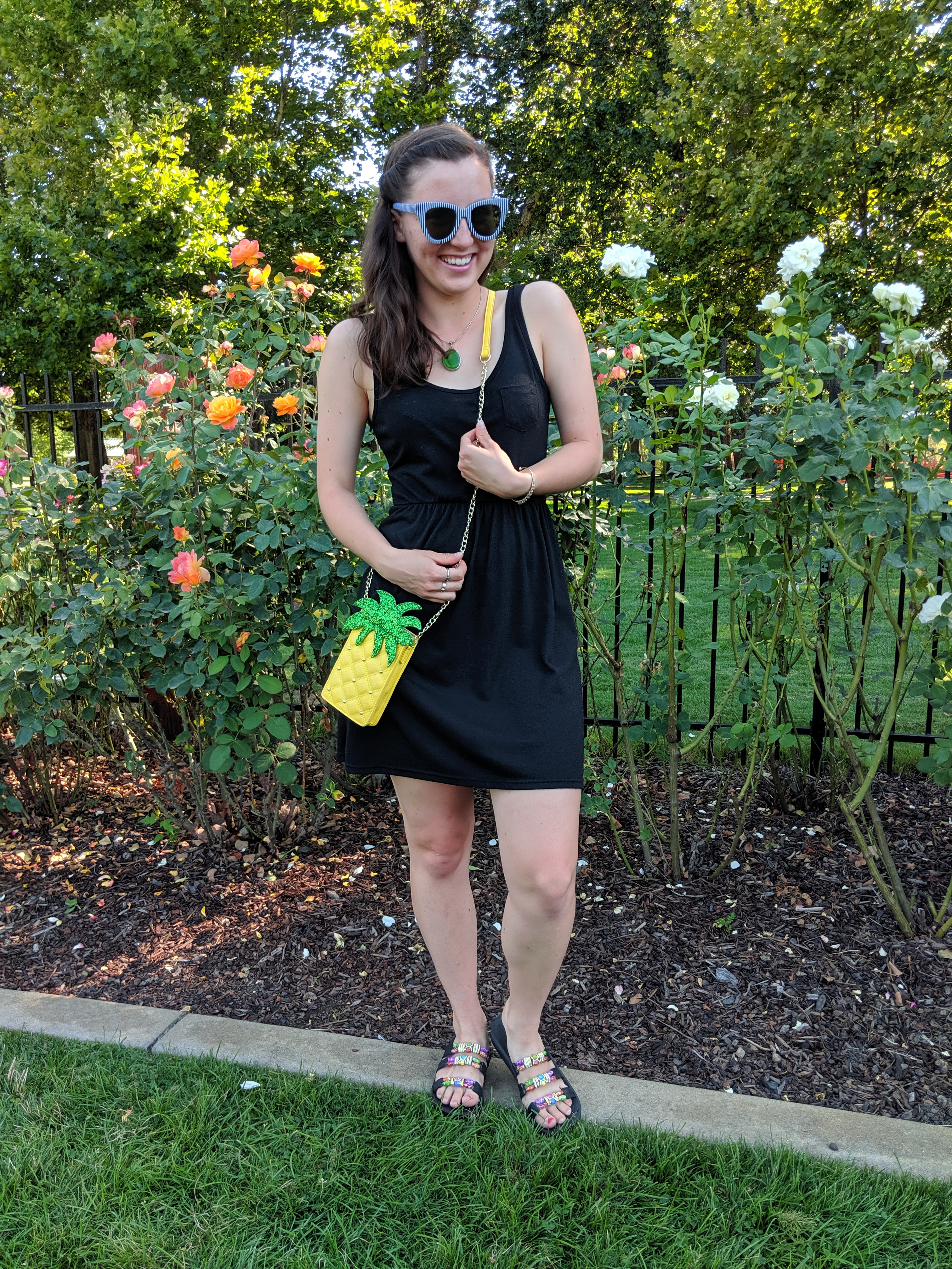 summer outfit, colorful accessories, Charming Charlie bankrupt
