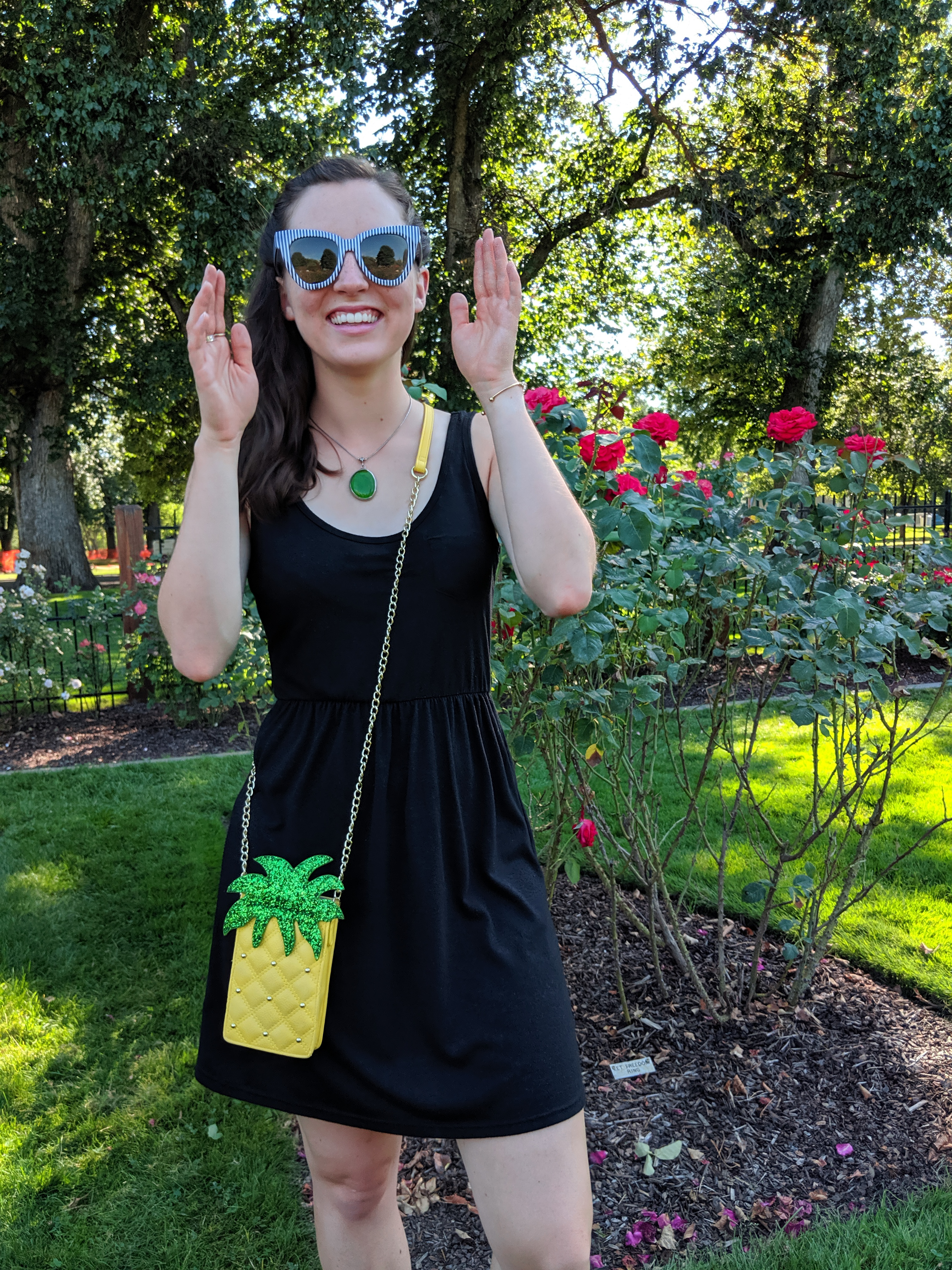 summer outfit, colorful accessories, charming charlie closing