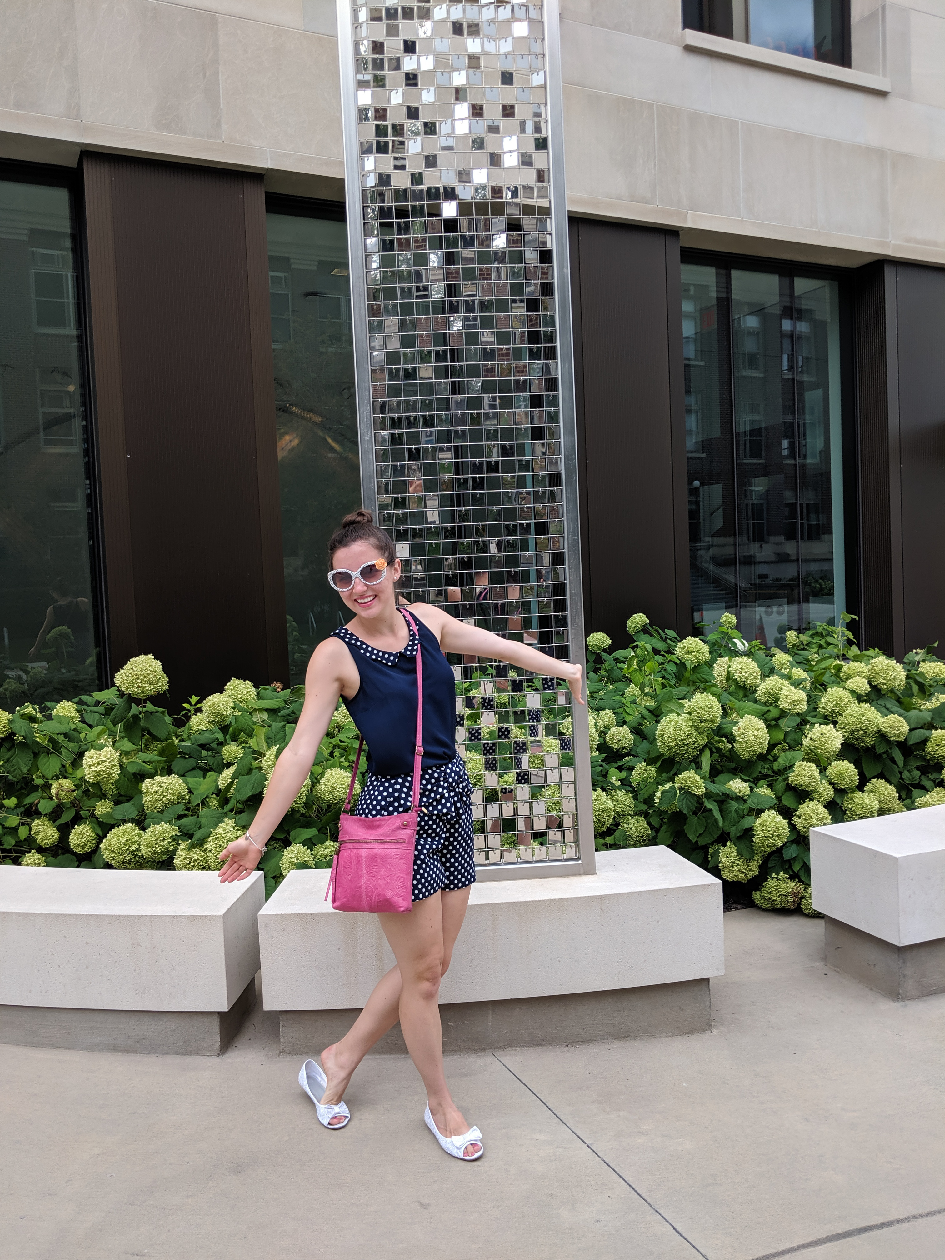 college life, college student, University of Minnesota, polka dots