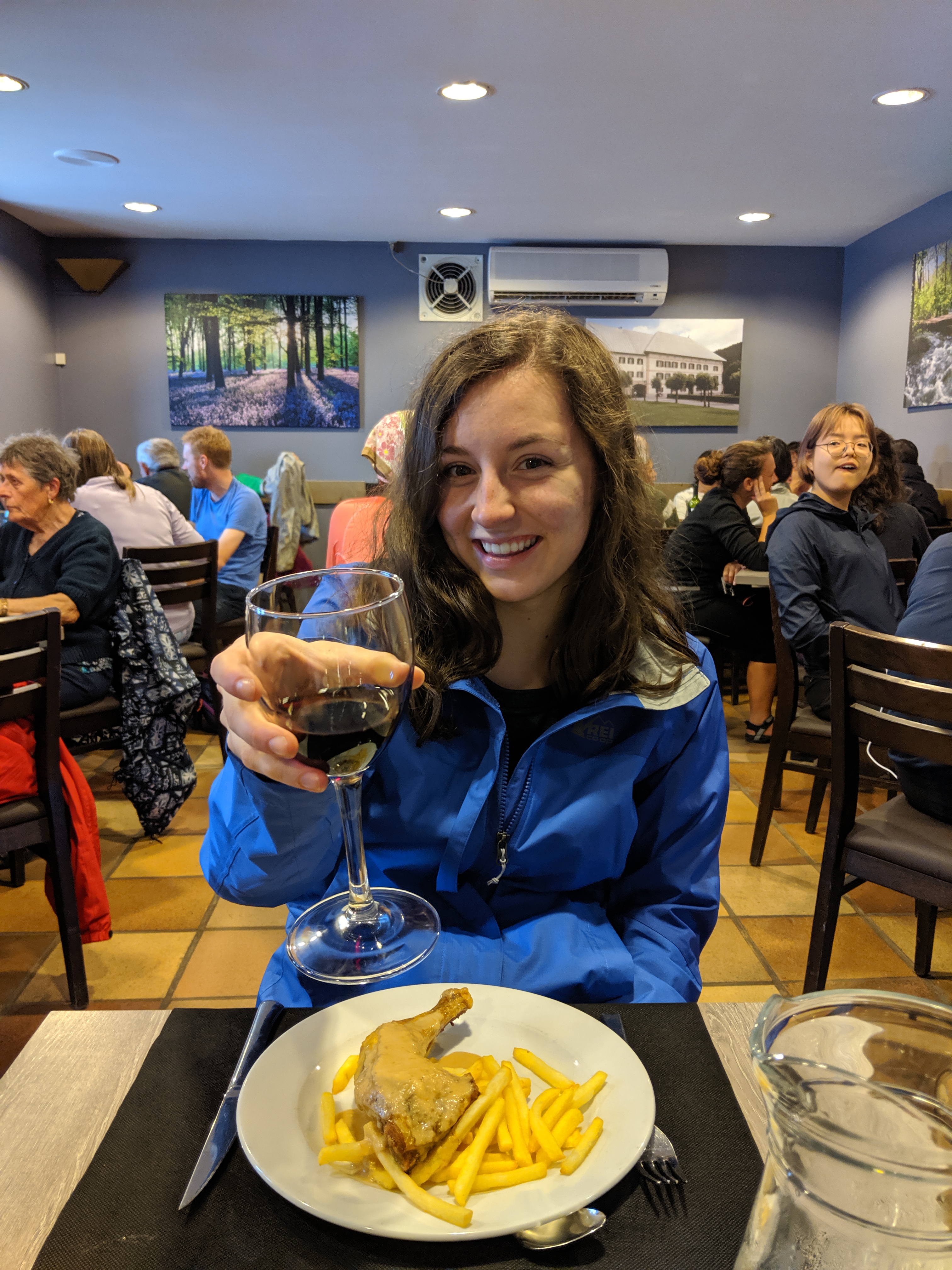 pilgrim menu, dining on the Camino, Camino food