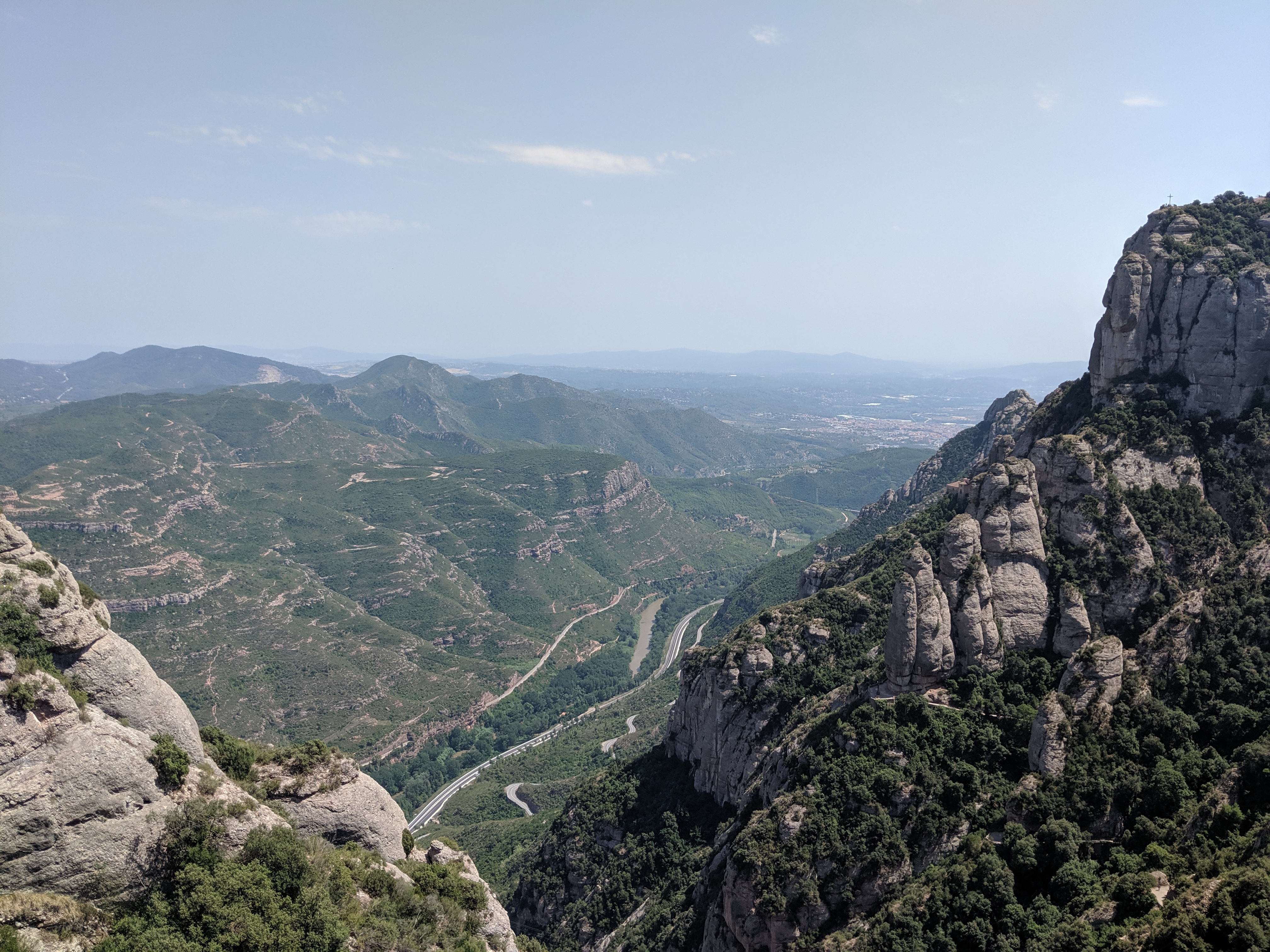 mountain views, montserrat, Catalonia
