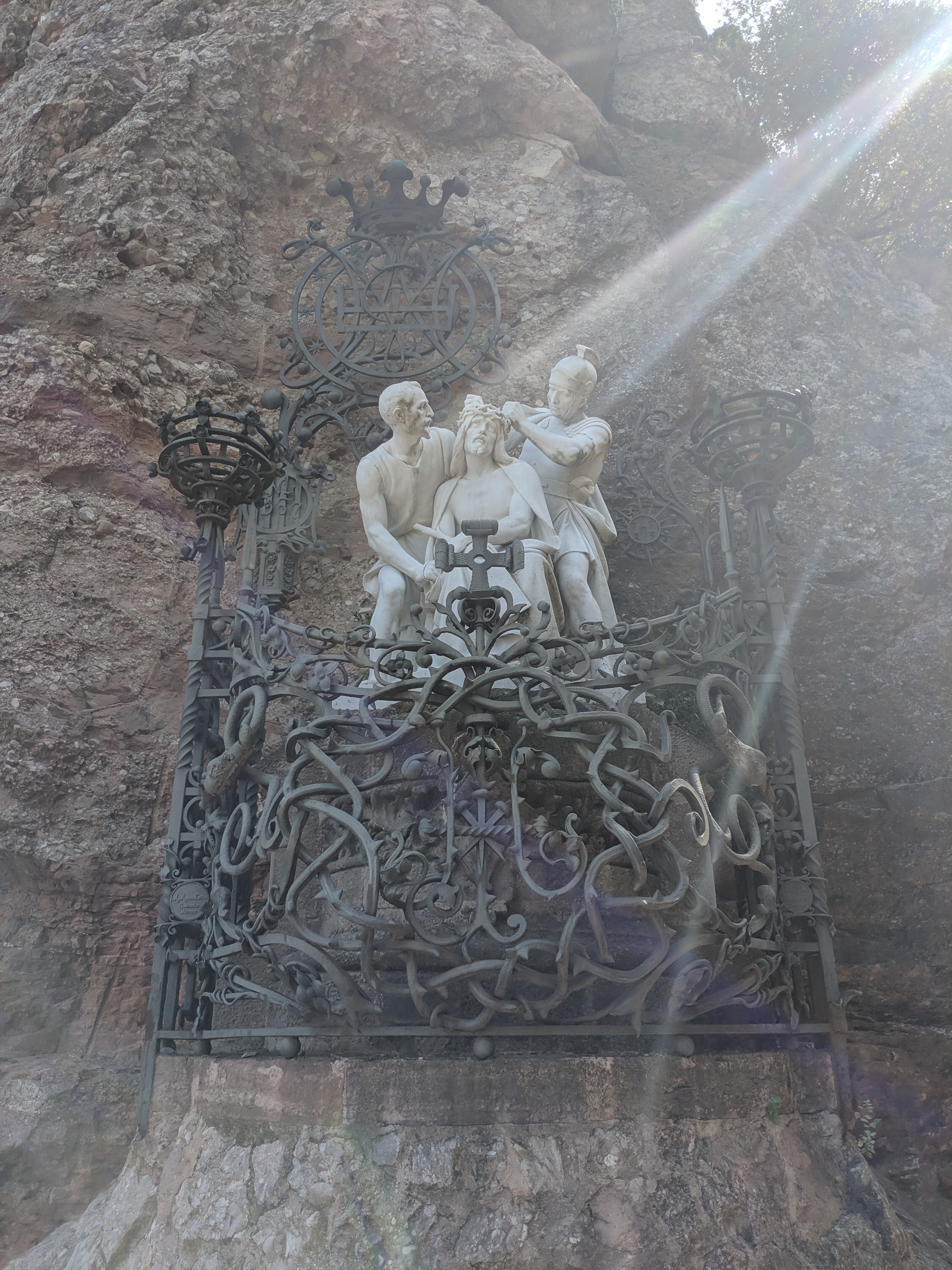 religious, spiritual, Montserrat, statues