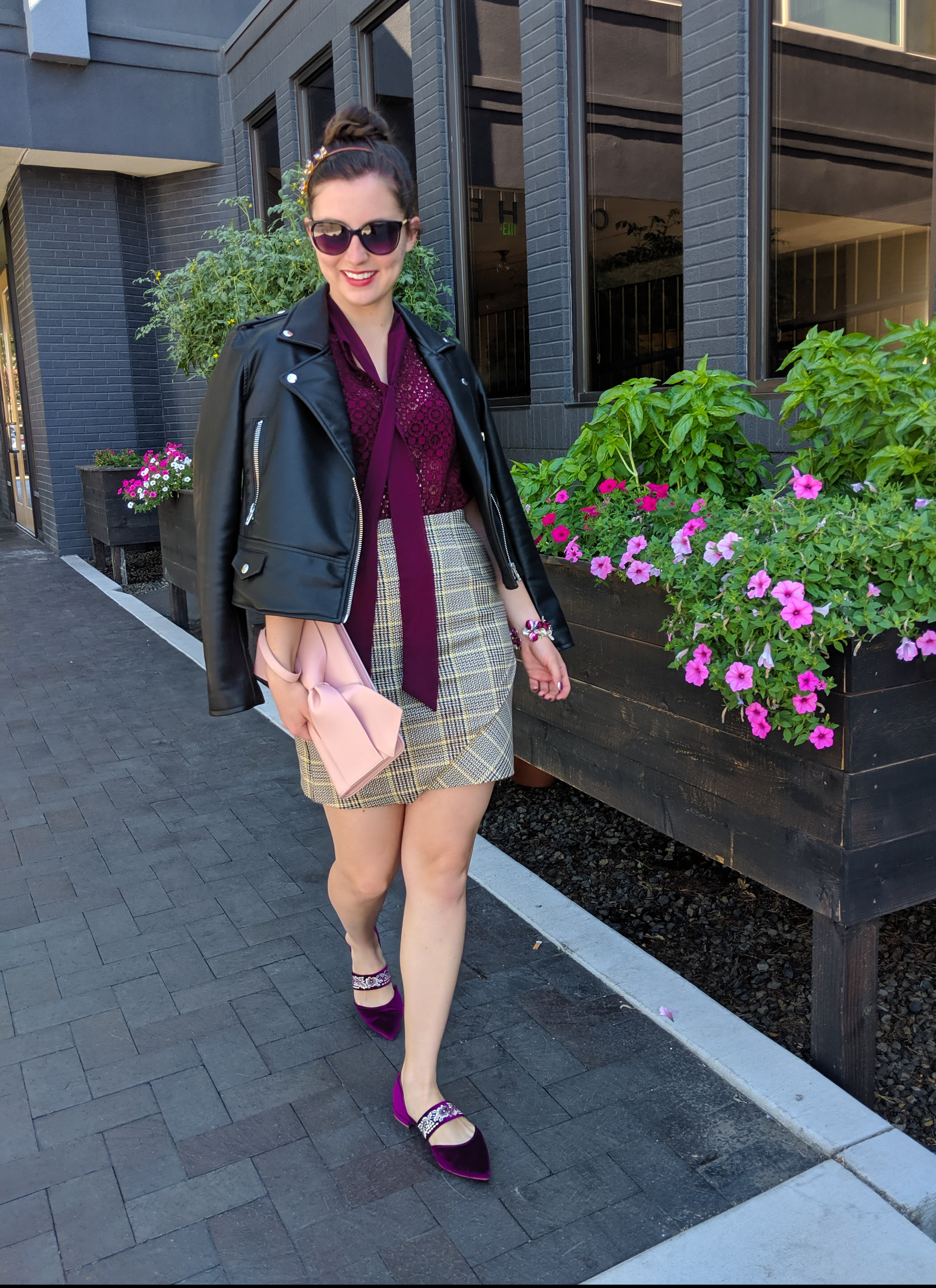 chic outfit, street style, edgy, fashion blogger