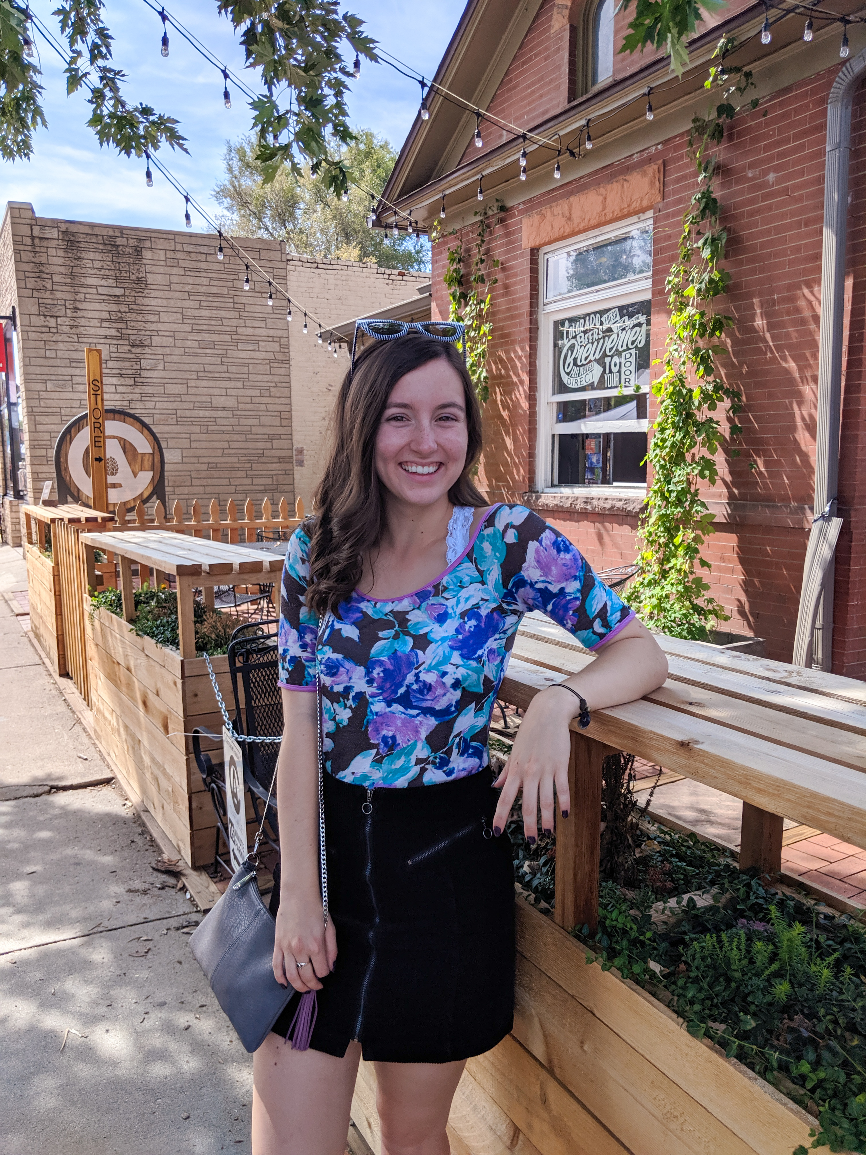 vision in purple, relatable poetry, college fashion