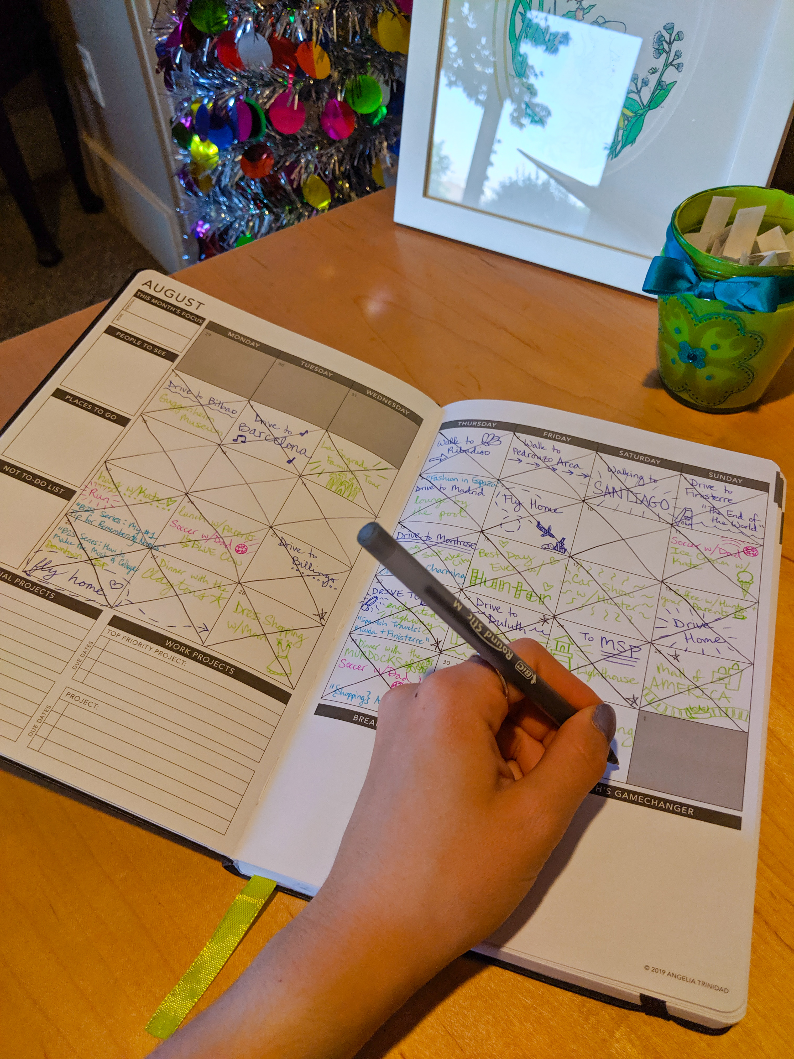 journaling, Passion Planner, staying organized