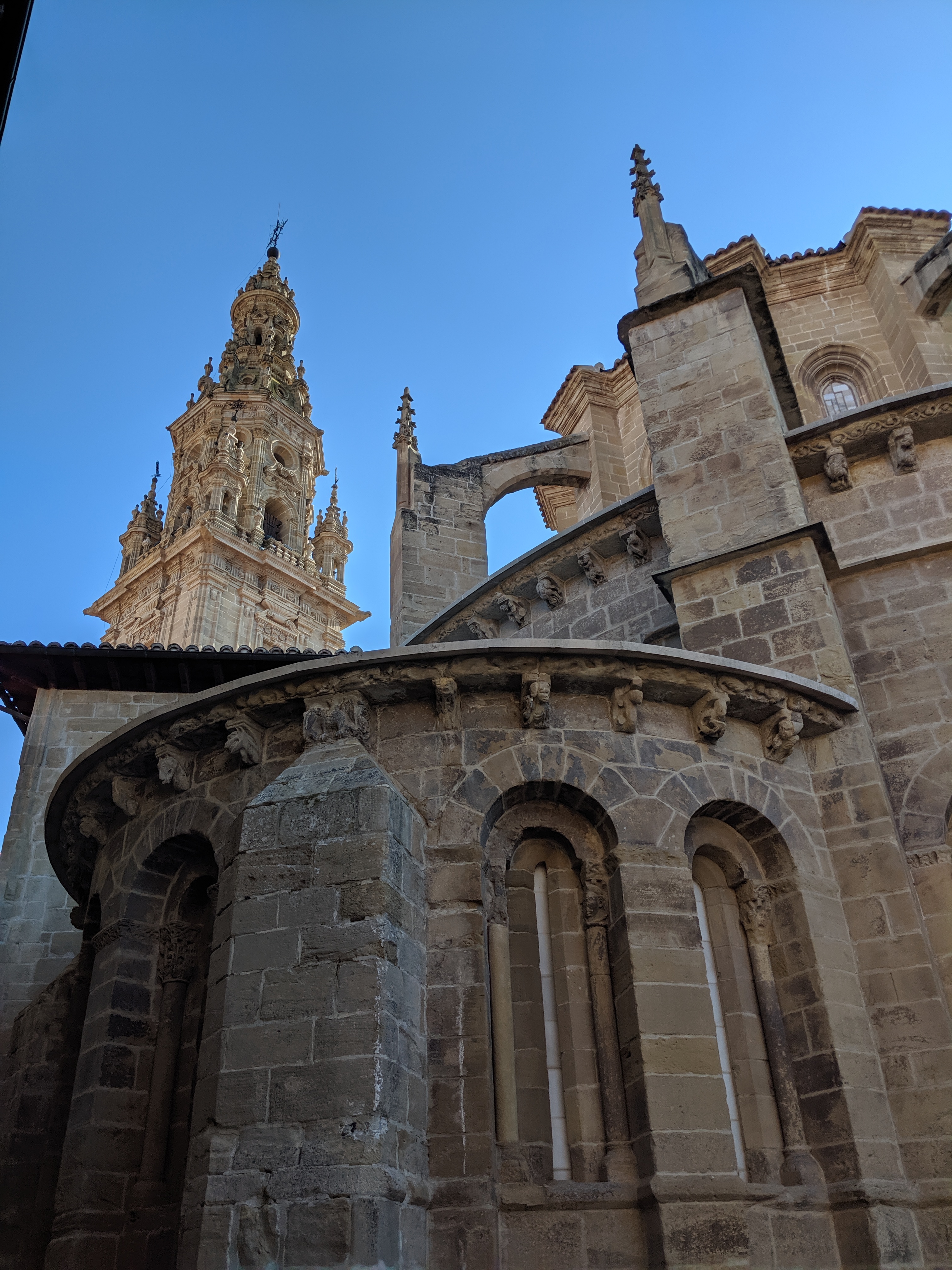 Spain, romanesque church, Camino Frances, Camino de Santiago