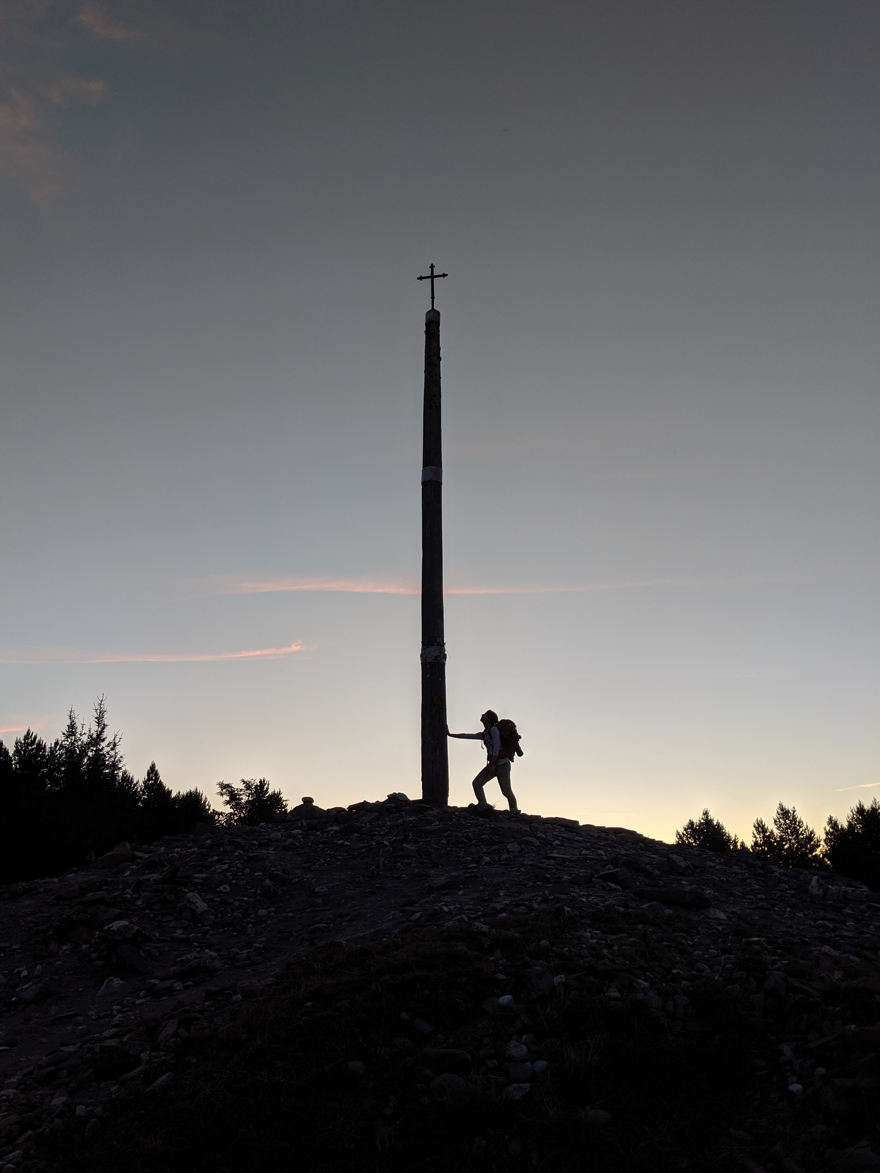 Cruz de Fero, pilgrim, Camino de Santiago