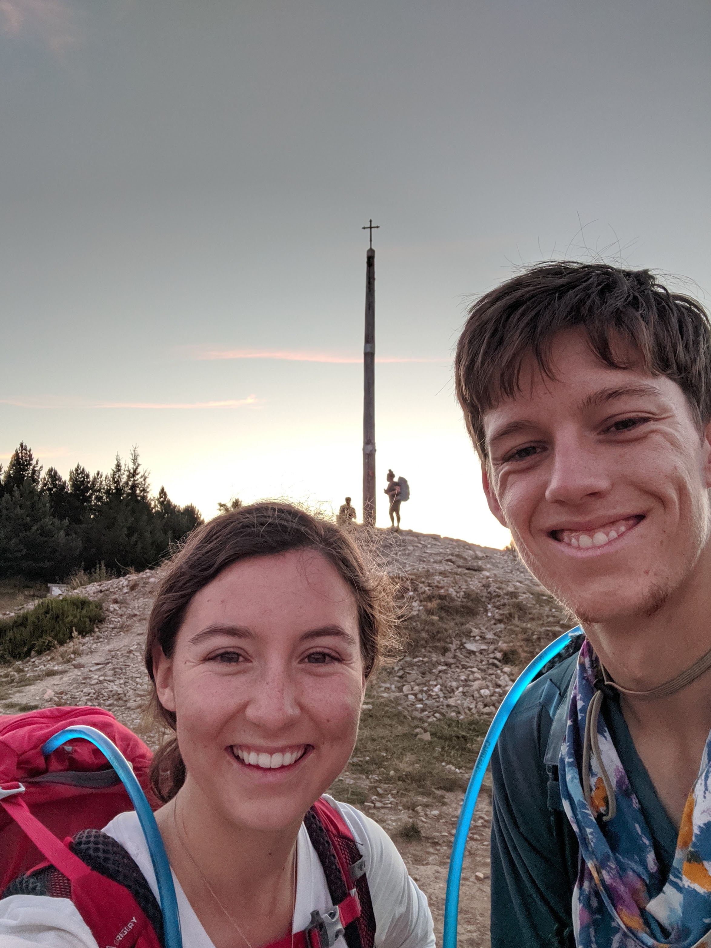 Cruz de Fero, the Iron Cross, Camino Frances, pilgrimage
