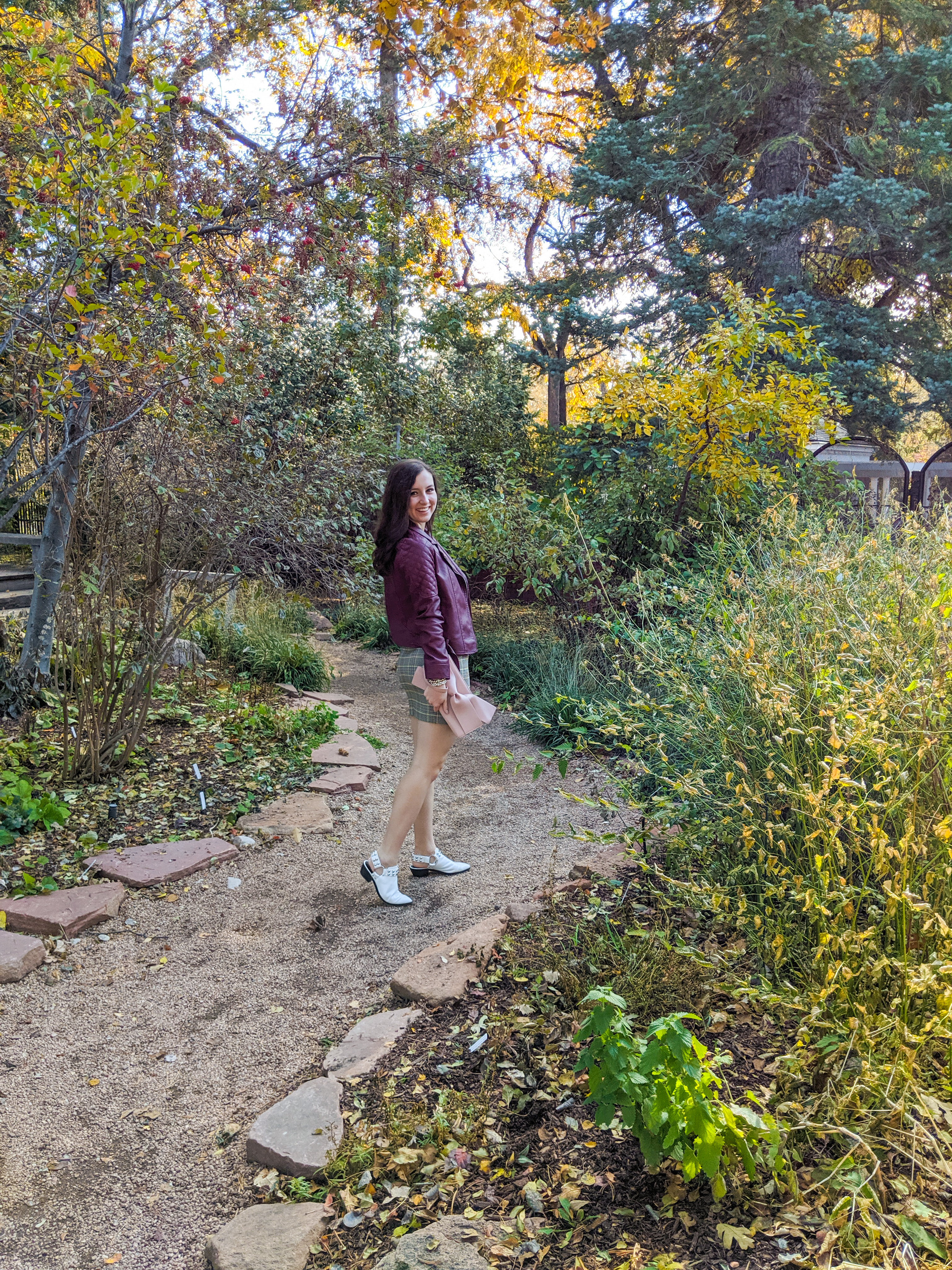 fall fashion, fall outfit, fall look, plaid skirt