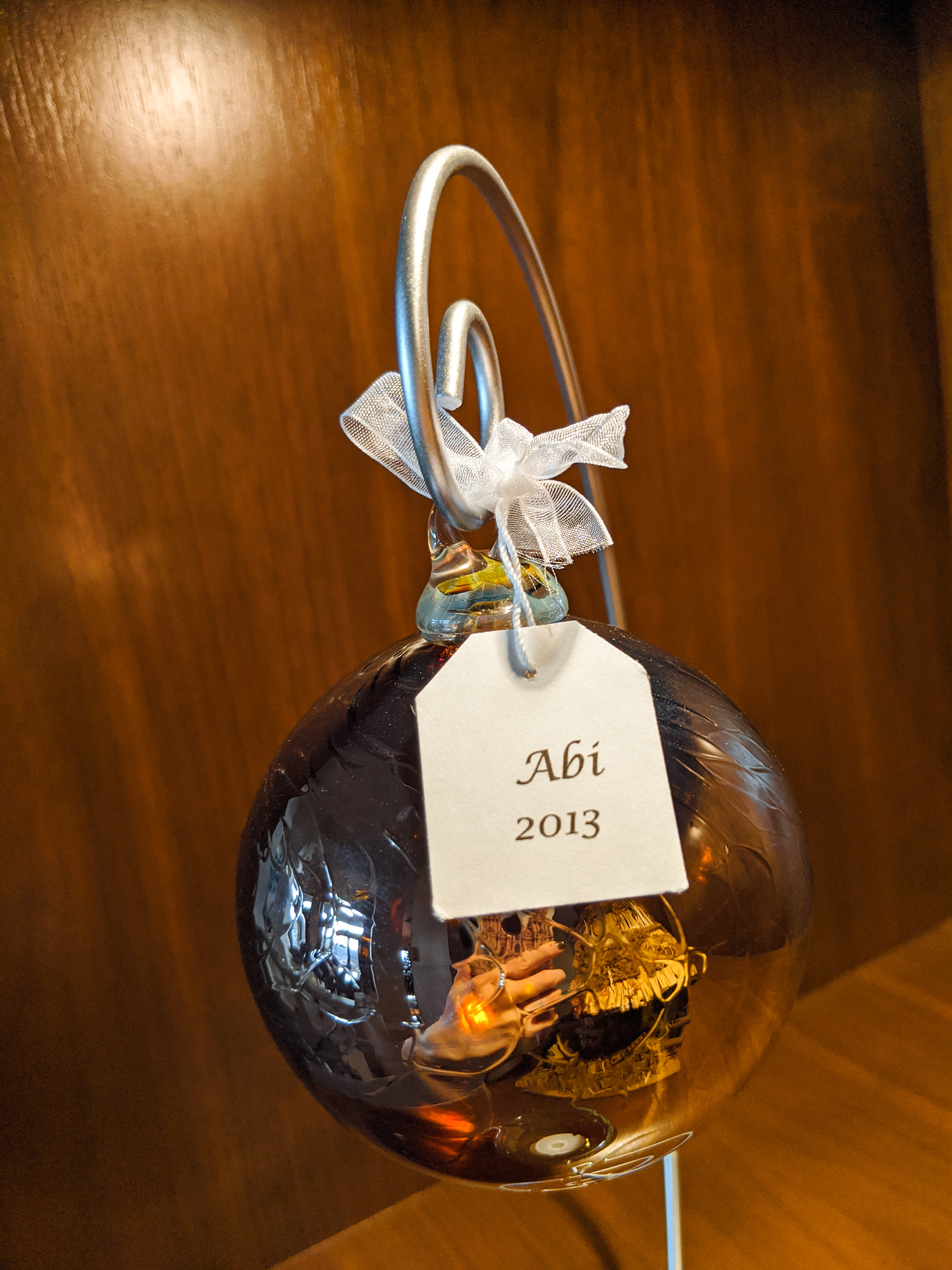 gold glass ornaments, Christmas ornaments