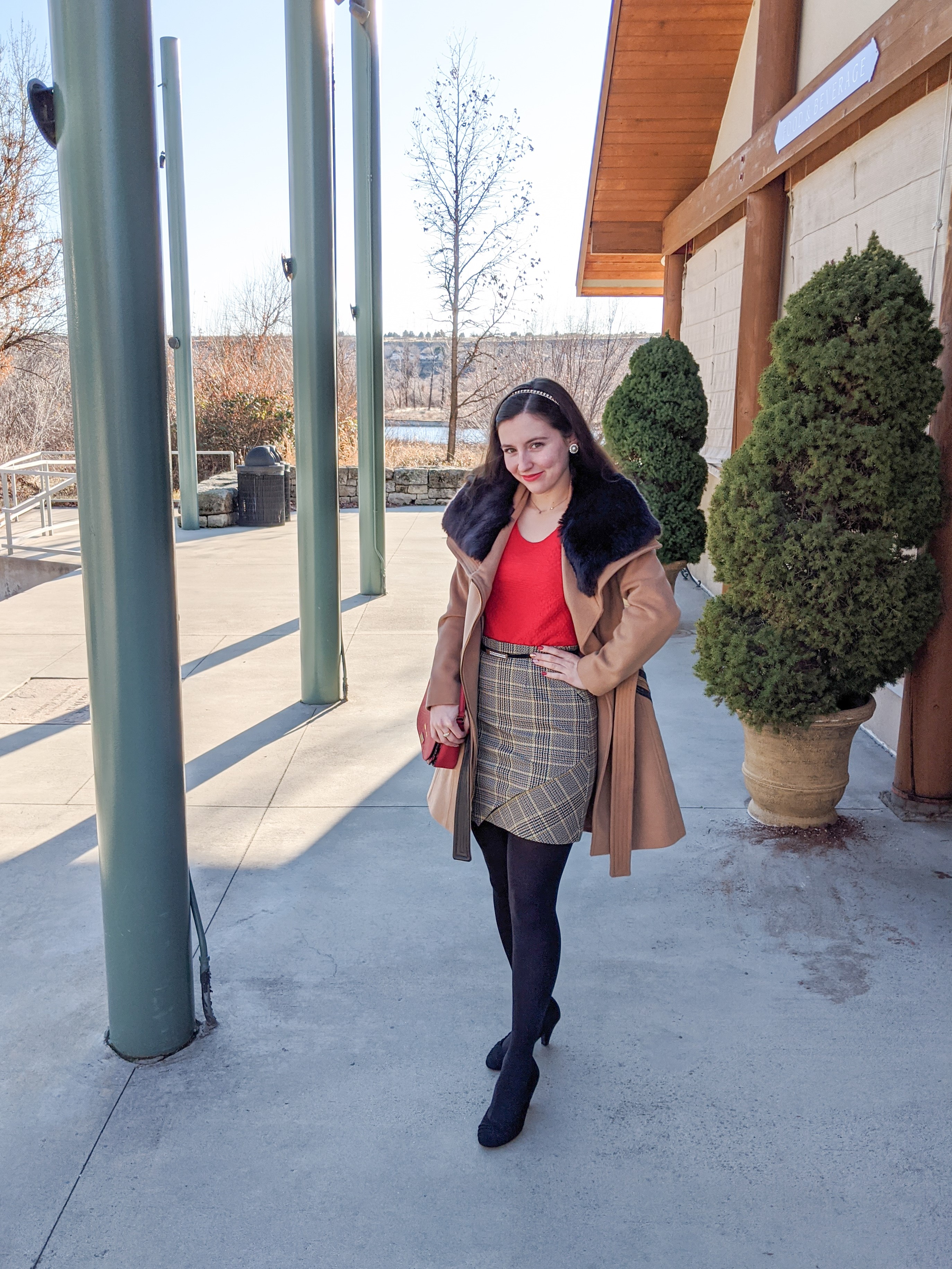 winter holiday outfit, Christmas attire