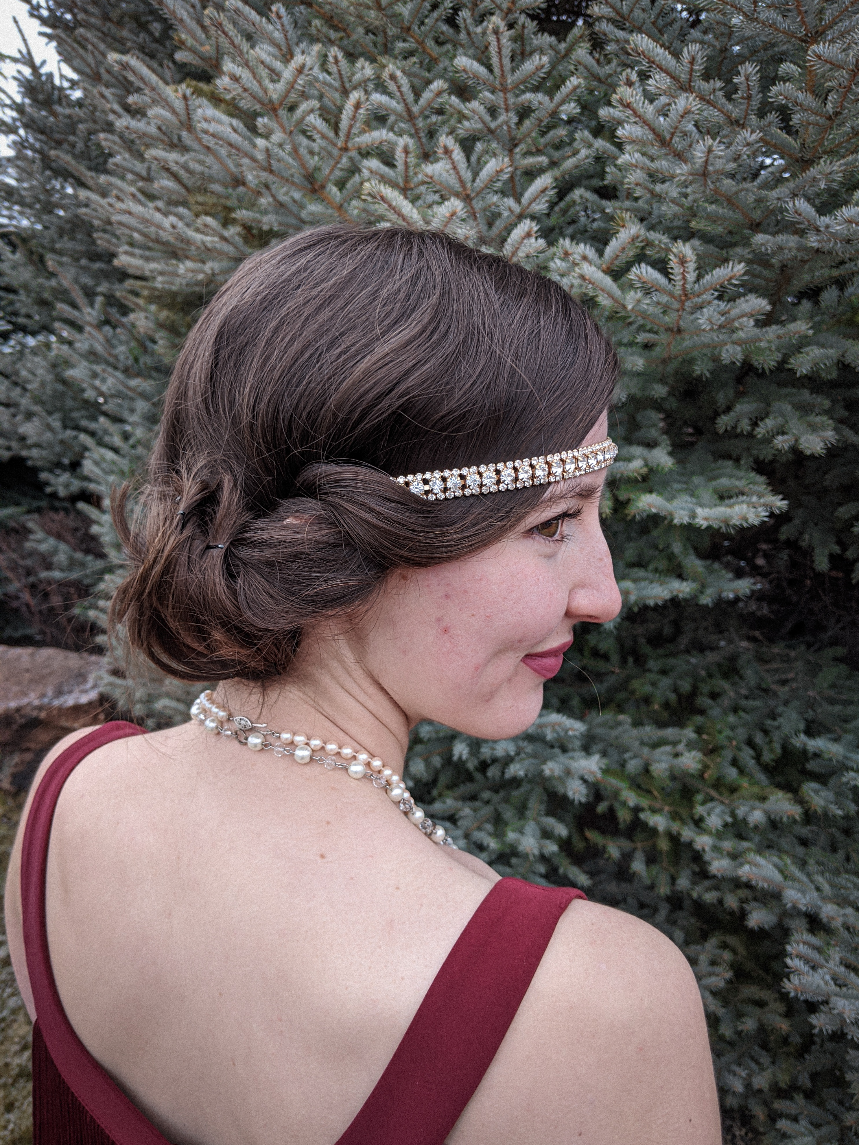 flapper hair, flapper girl hairstyle