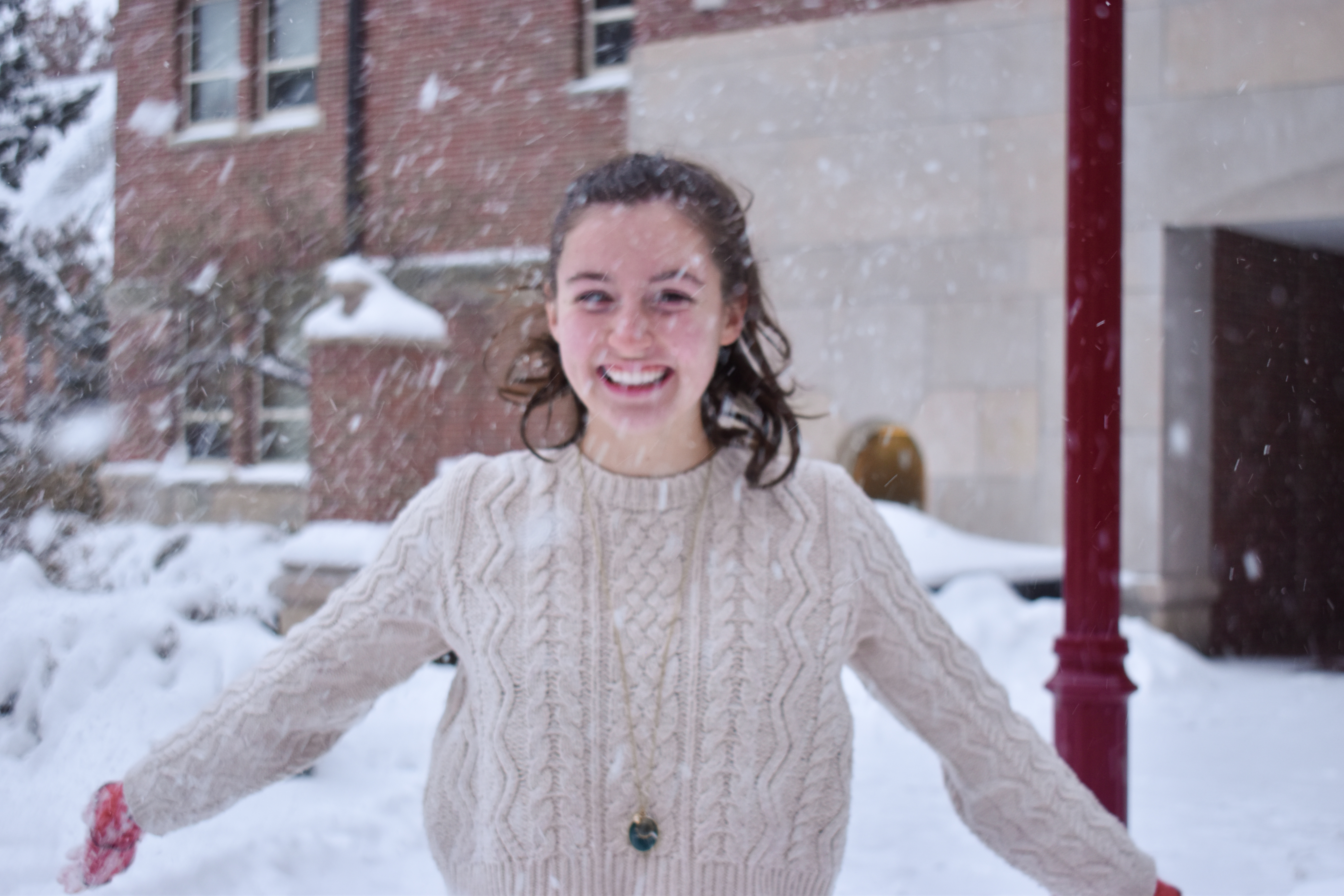 snow day, winter outfit, affordable fashion blogger