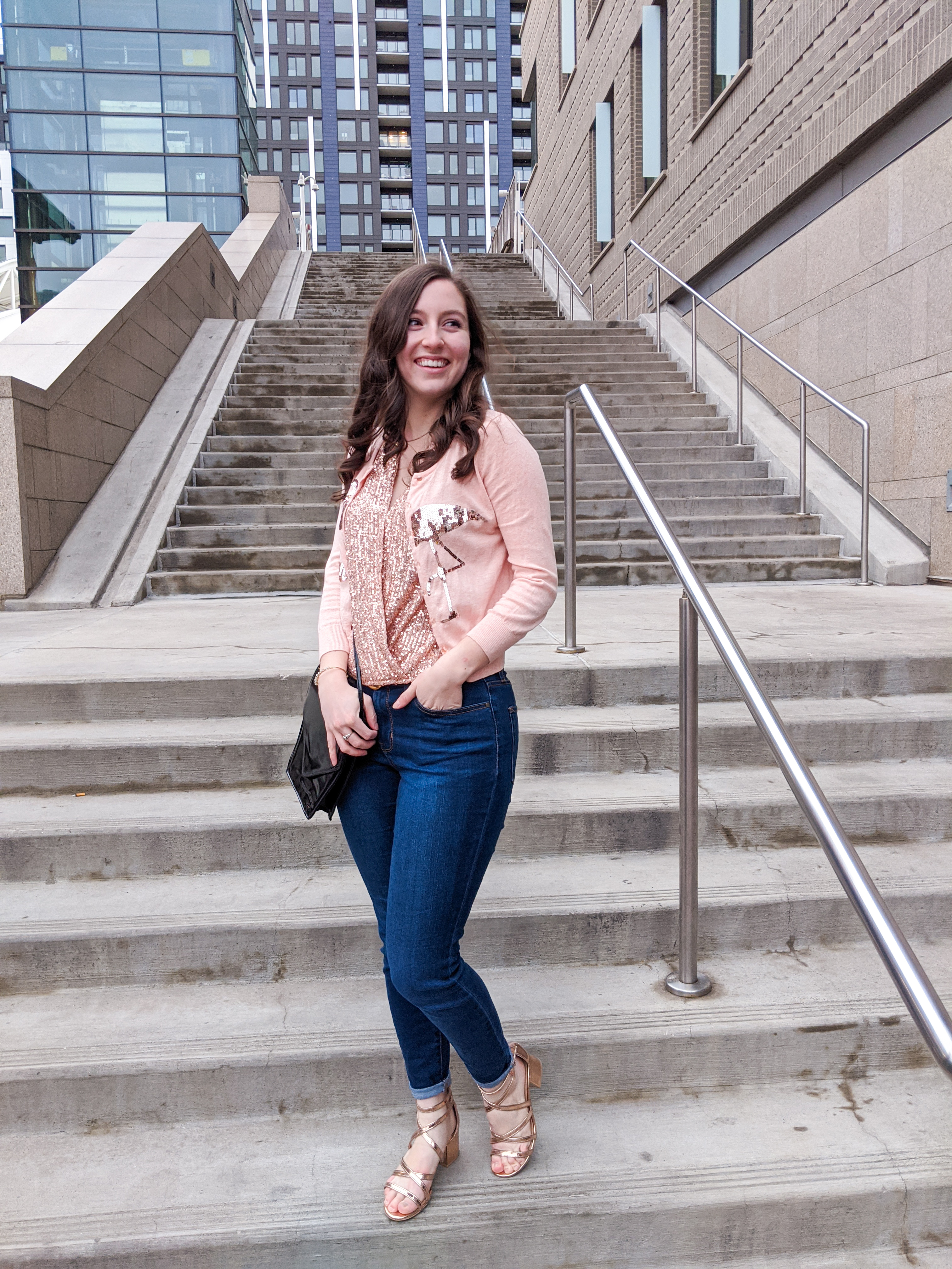 sequin blouse, sparkly outfit, stylish, Valentine's Day outfit