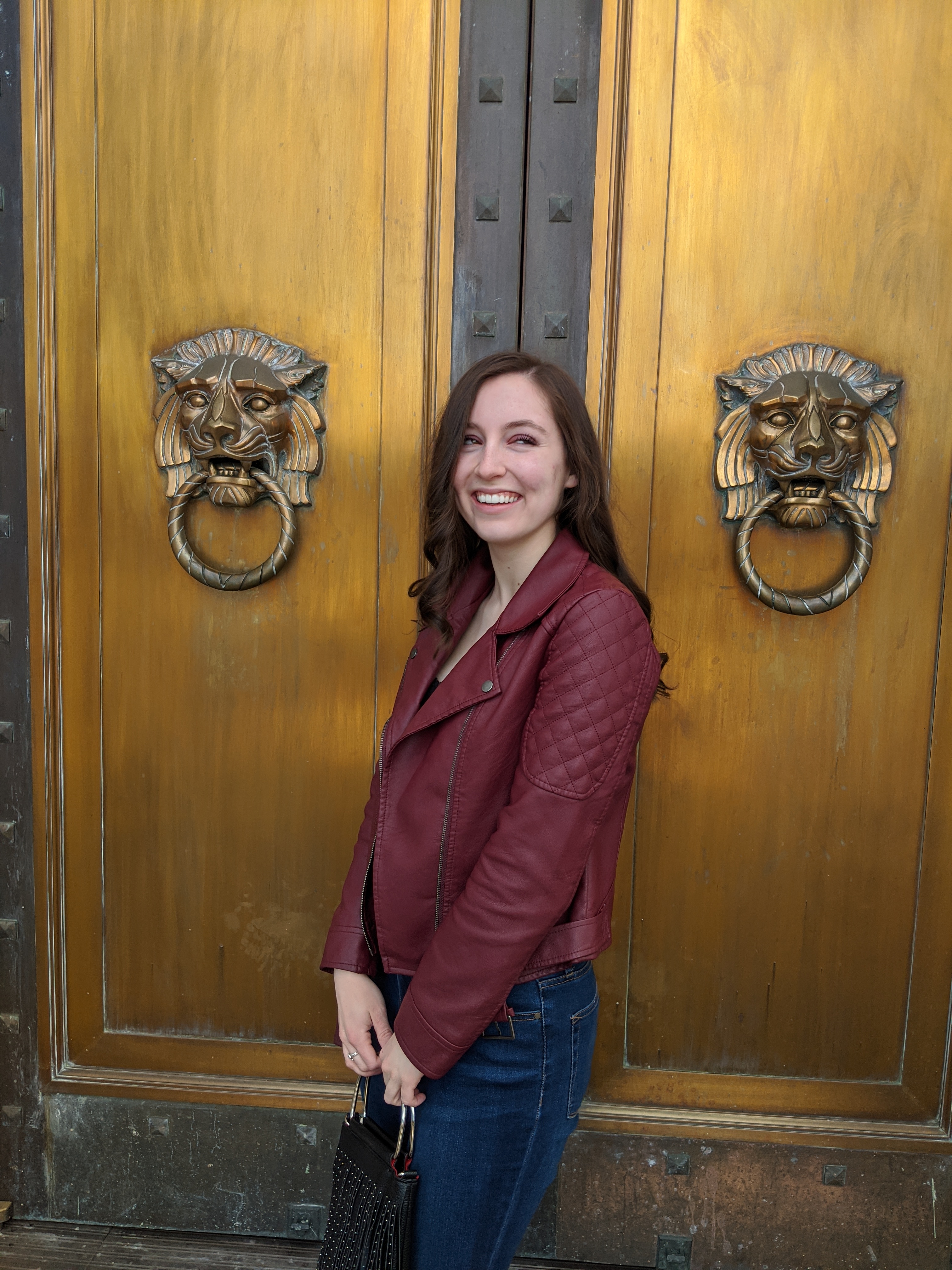 blooper photos, burgundy jacket, BB Dakota