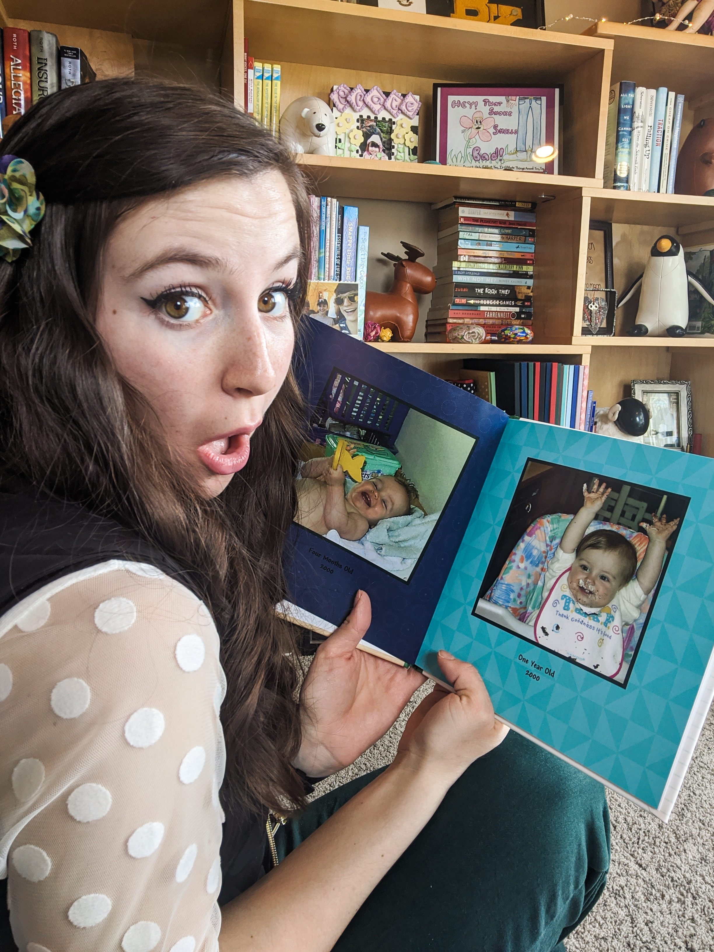 reminiscing, photo albums, Boise fashion blogger, quarantine activities