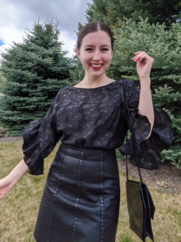 Jane Sloan style, the bold type, freeform