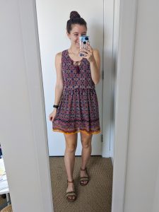 burgundy-dress-JCPenney-affordable-style-college-fashion