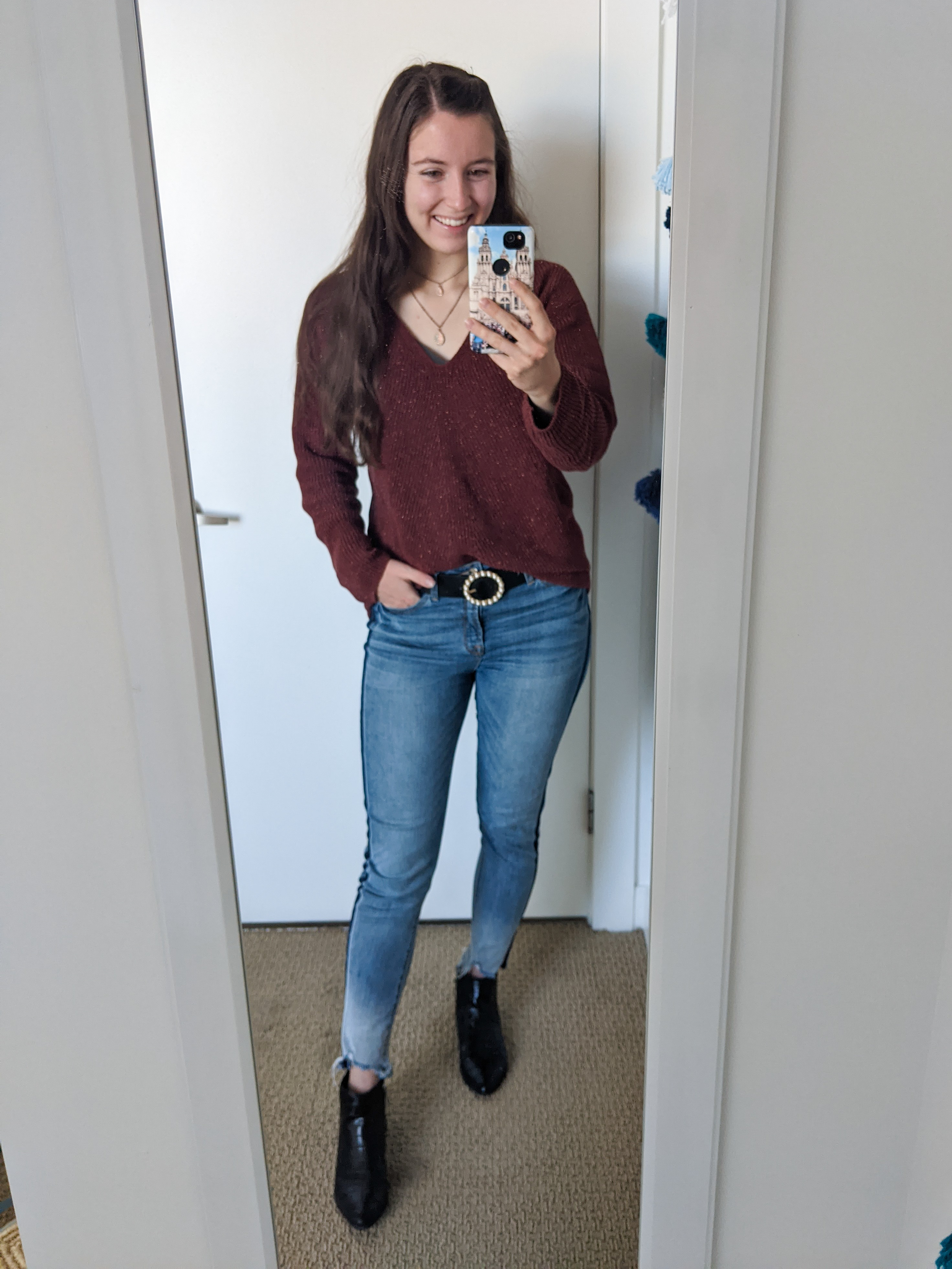 sparkly-sweater-hand-me-down-stripe-jeans-pearl-belt