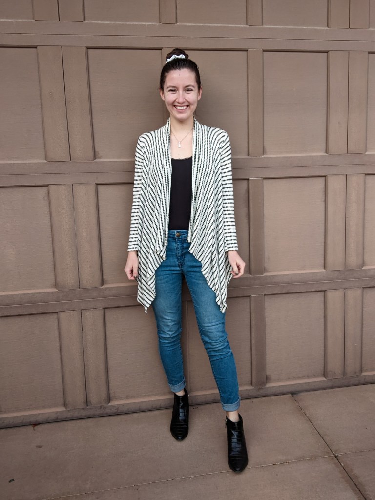 drape-cardigan-black-tank-black-booties-casual-style