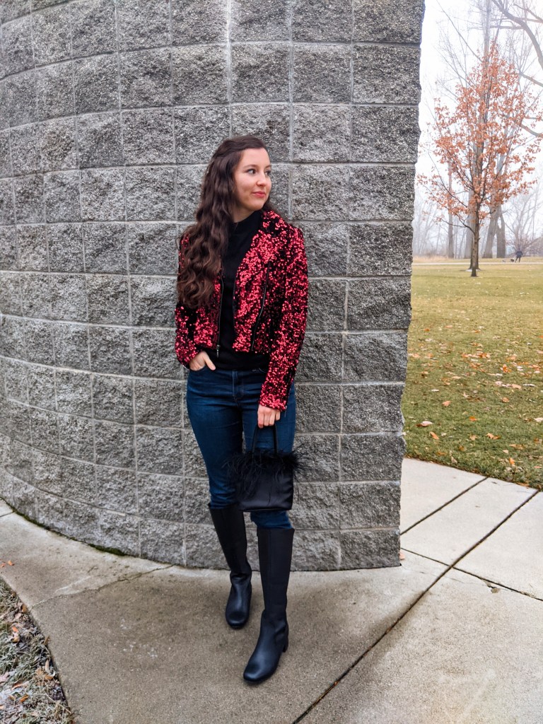 red-sequin-jacket-WHBM-date-night-NYE