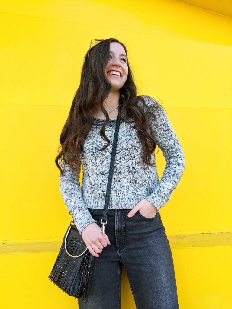 illuminating-yellow-grey-sweater-jeans-express