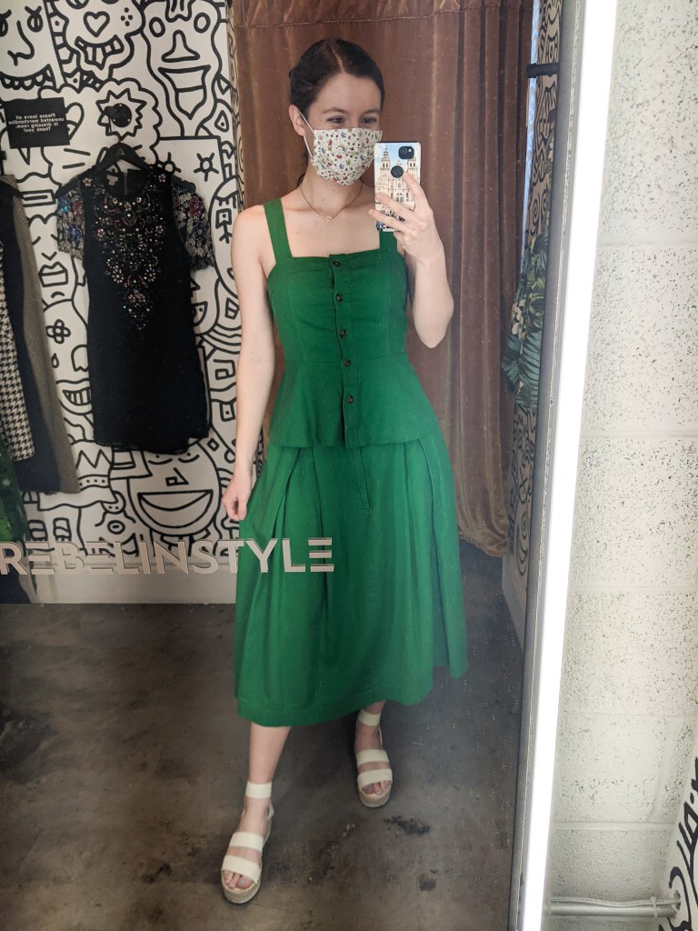 kelly-green-two-piece-set-old-fashioned