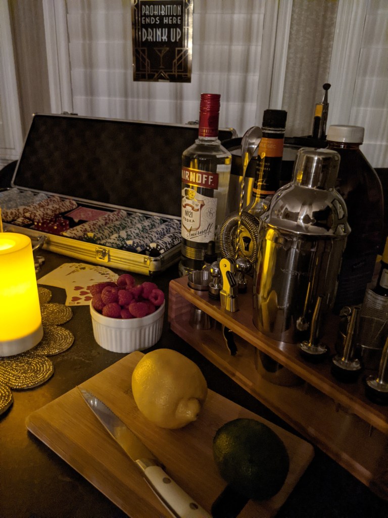 mixology-kit-drinks-speakeasy-fake-candles-21st-birthday