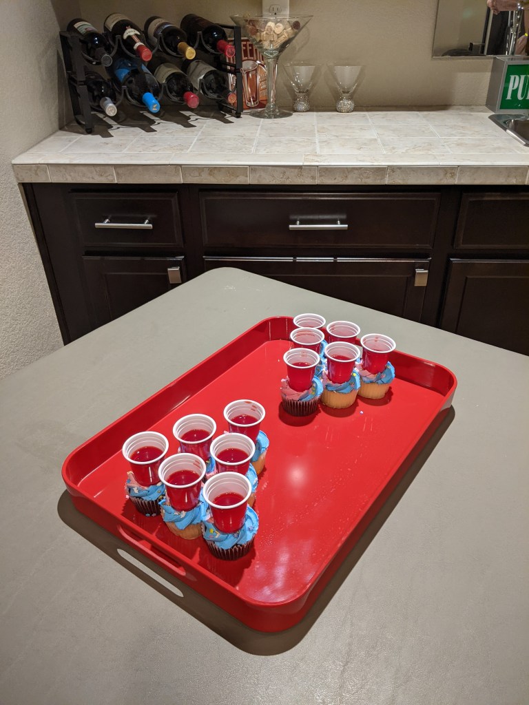 jello-shots-cupcakes-beer-pong-21st-birthday-pandemic-party