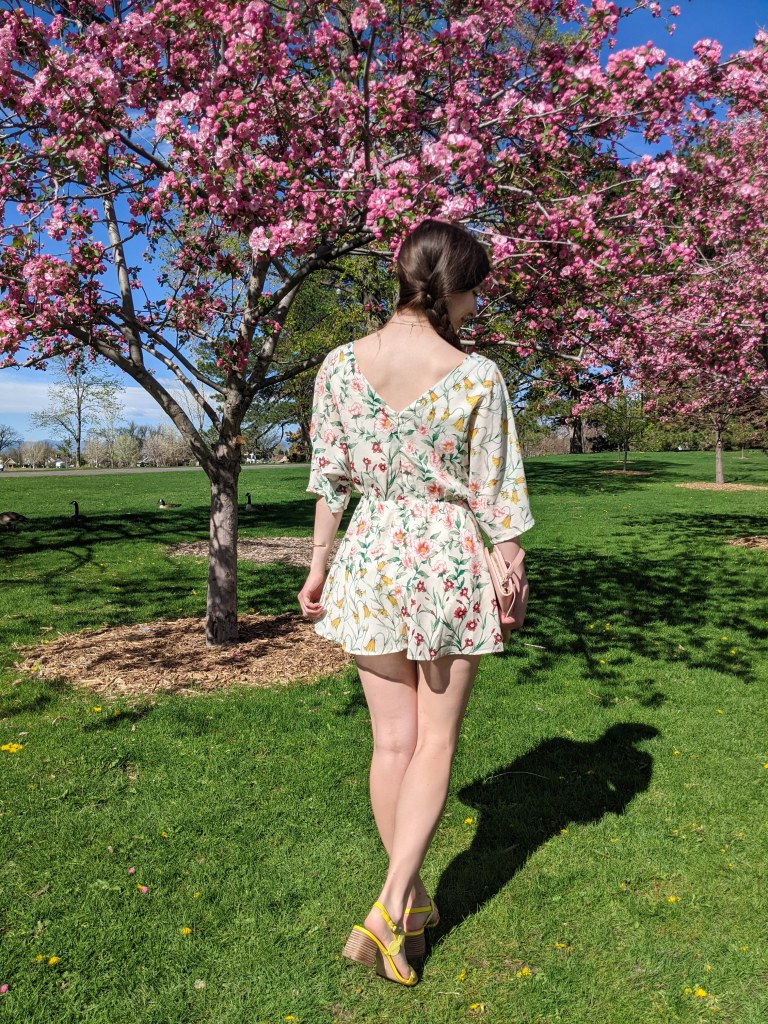 floral-thrifted-romper-side-braid-spring-outfit