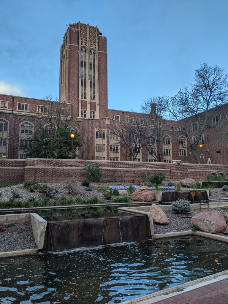 university-of-denver-college-blogger-campus-springtime